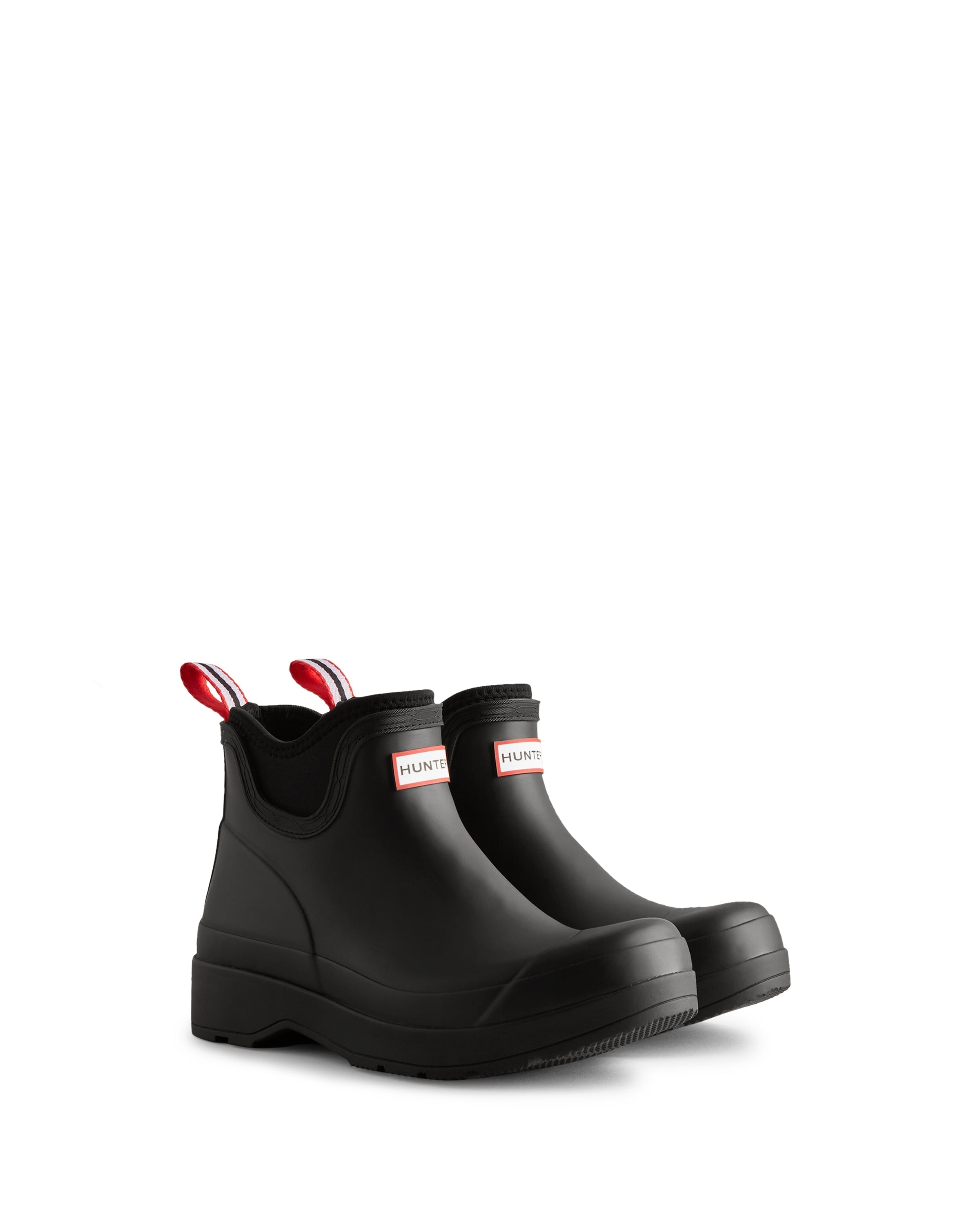 メンズ プレイ ネオプレン チェルシー ブーツ - ブラック