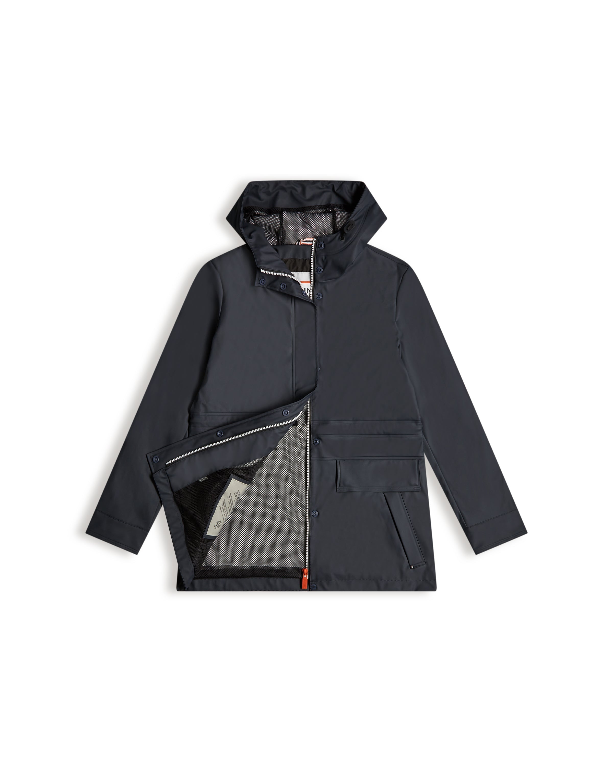 レディース ライトウェイト ウォータープルーフ レイン ジャケット - ハンター ネイビー