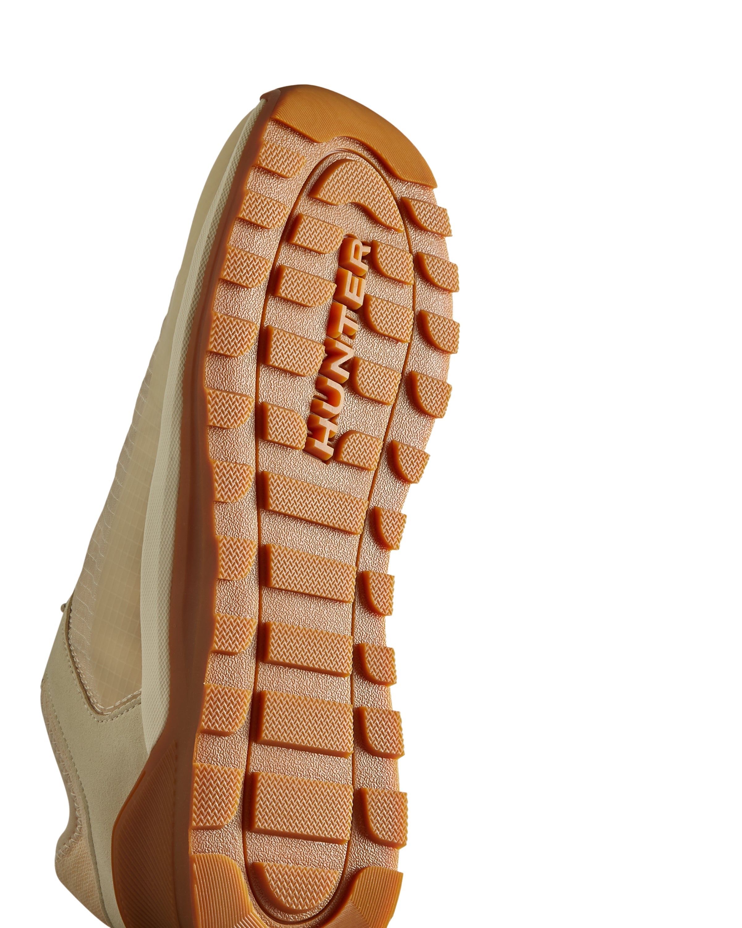 メンズ トラベル スニーカー - シェイディッド ホワイト/ソフト サンド/ガム