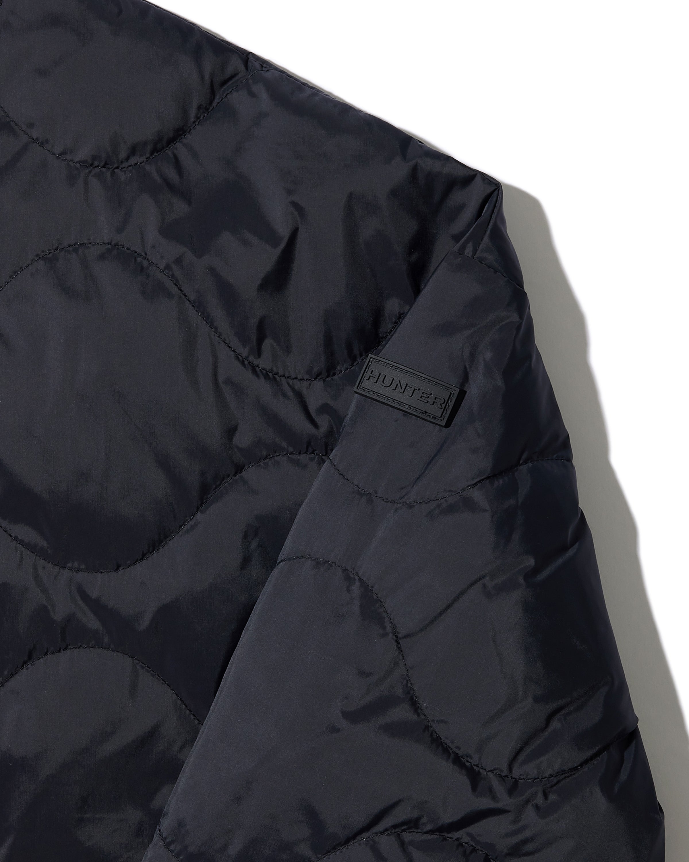 レディース エクスプローラー キルテッド ダウン ジャケット - ブラック