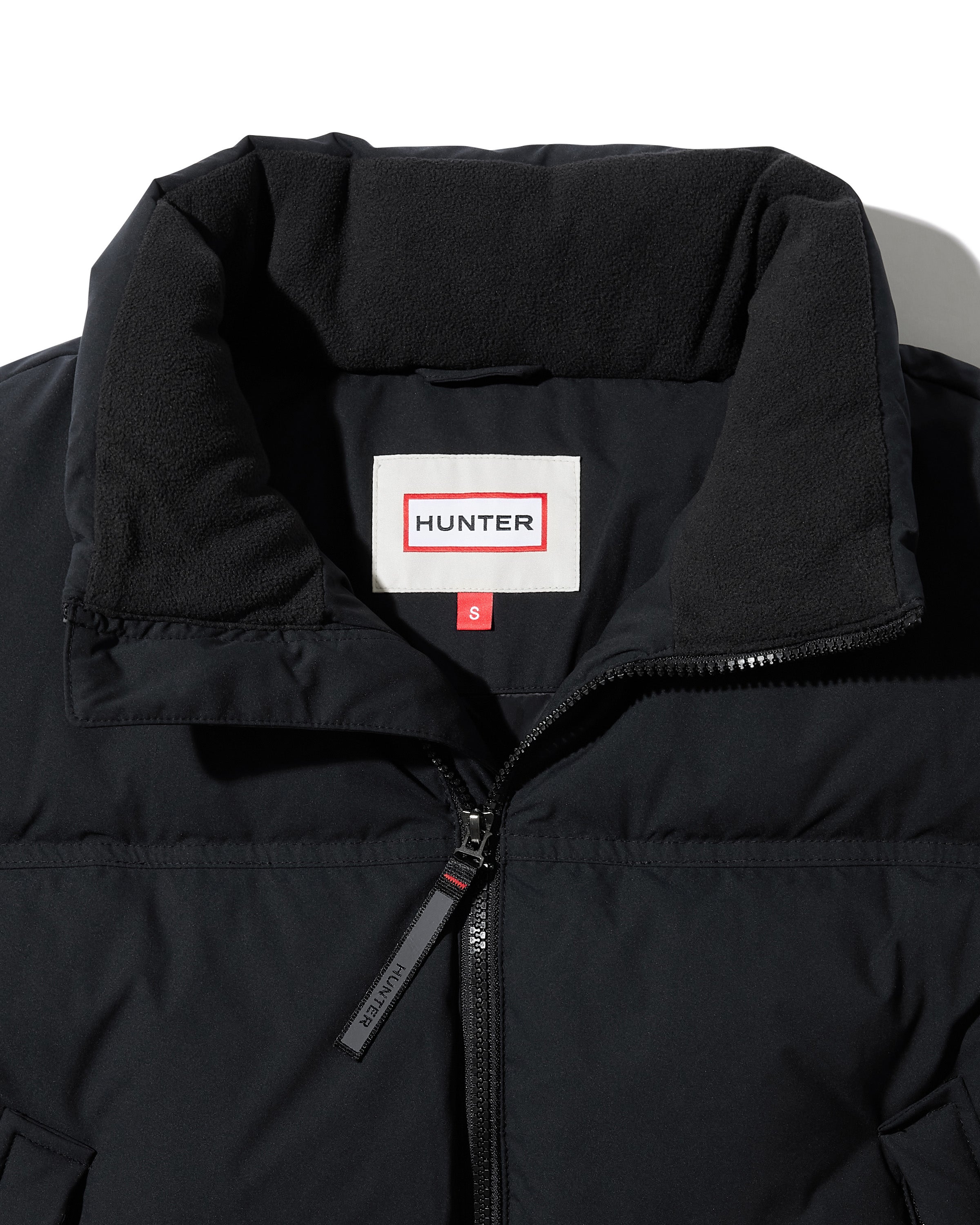 レディース イン/アウト パファー ダウン ジャケット - ブラック