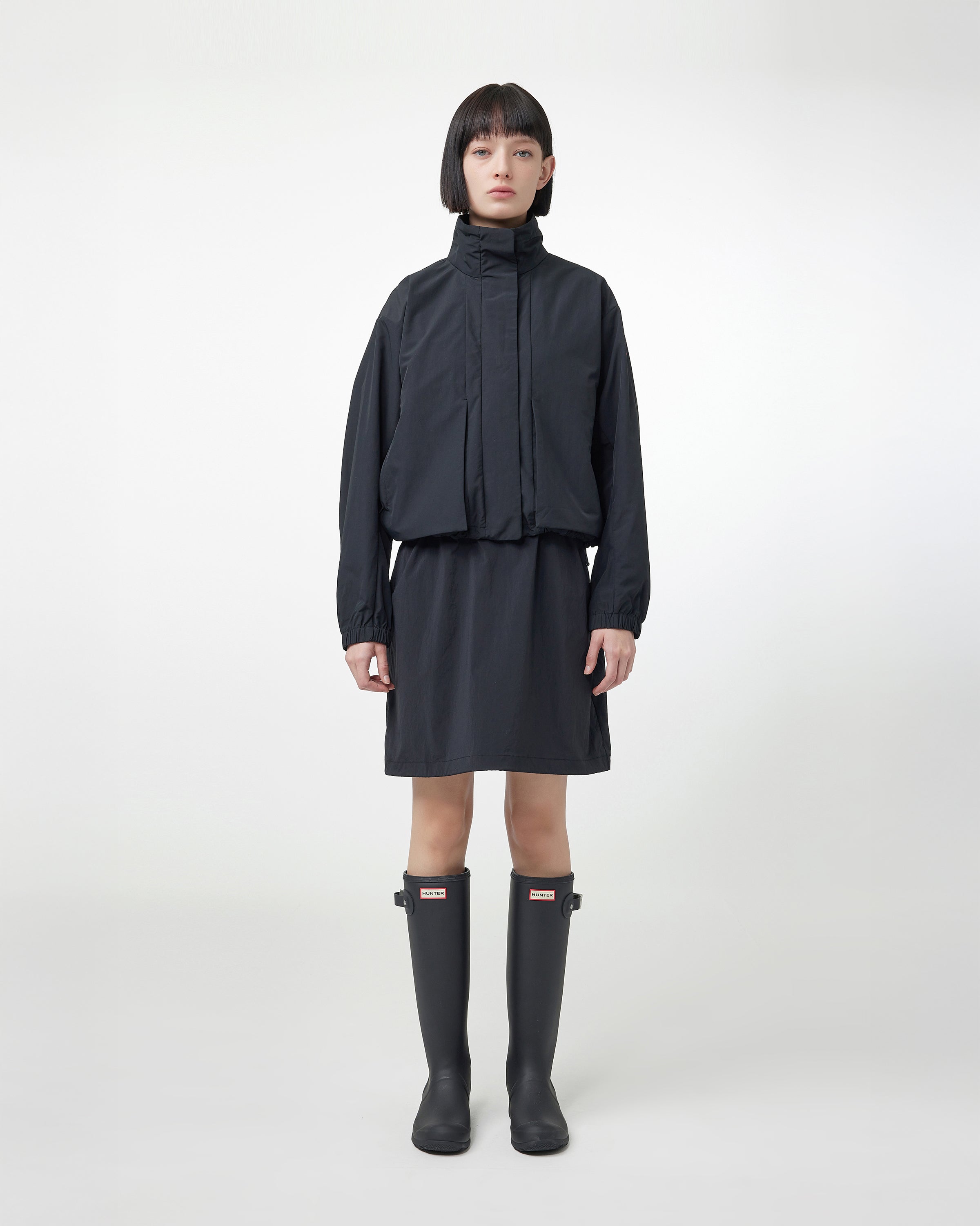 ウィメンズ プレイ ショート ウェザー ジャケット - ブラック