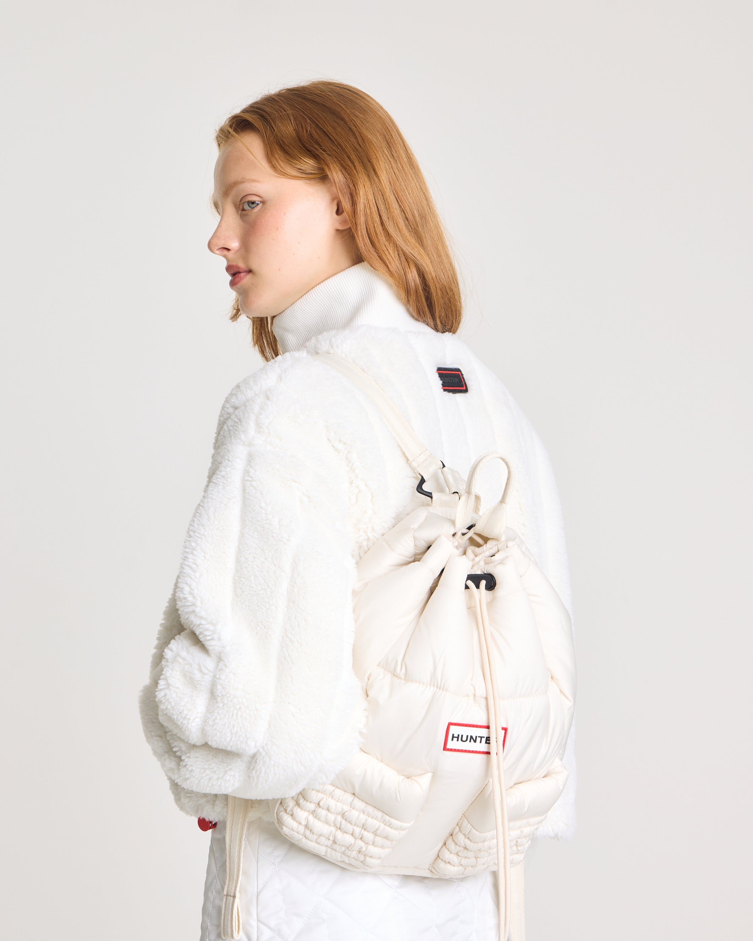 スモークド パファー バックパック - ホワイト ウィロー