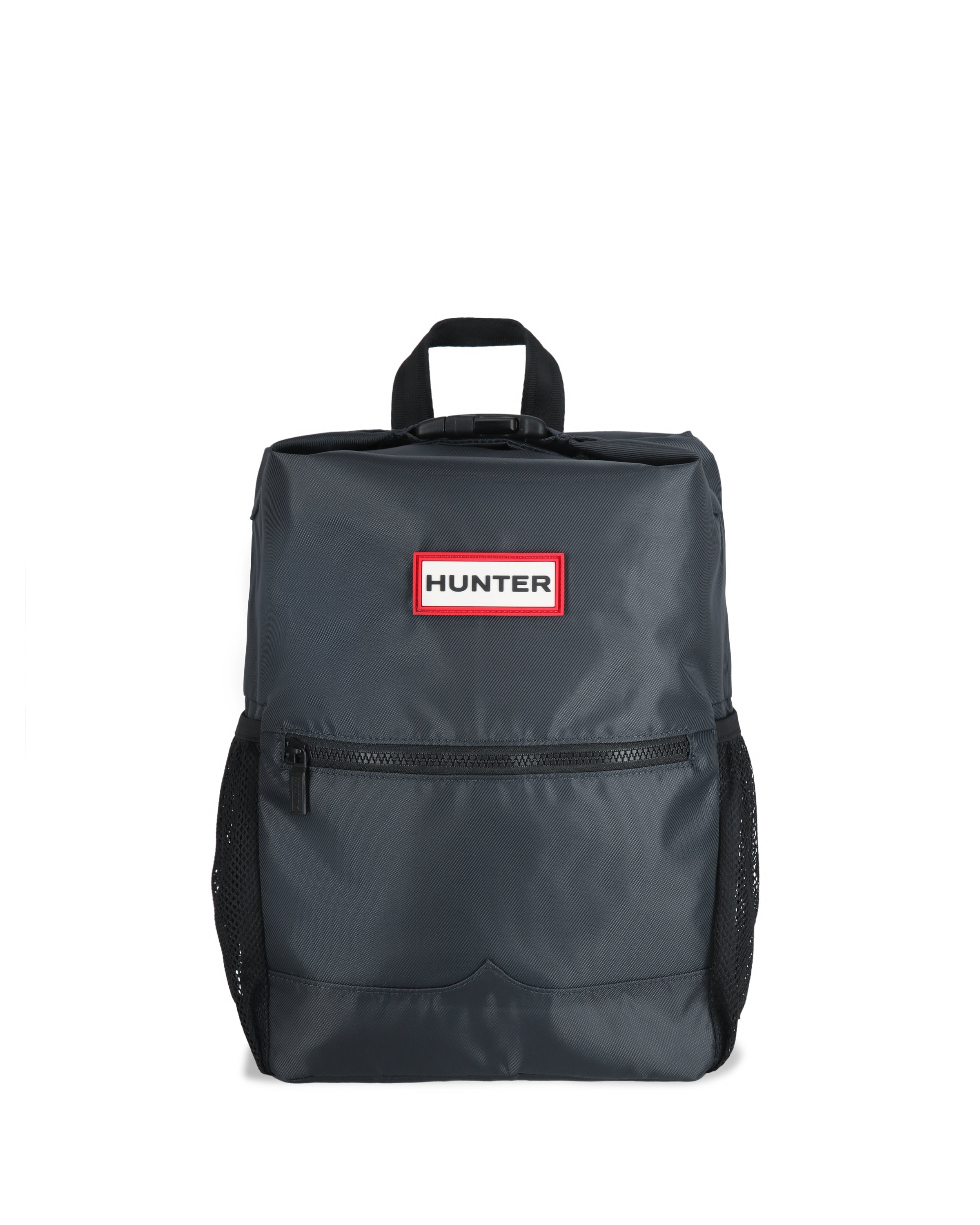 新品タグ付き　HUNTER トップクリップバックパック　ネイビー オリジナル エッセンシャル ミディ トップクリップ バックパック
