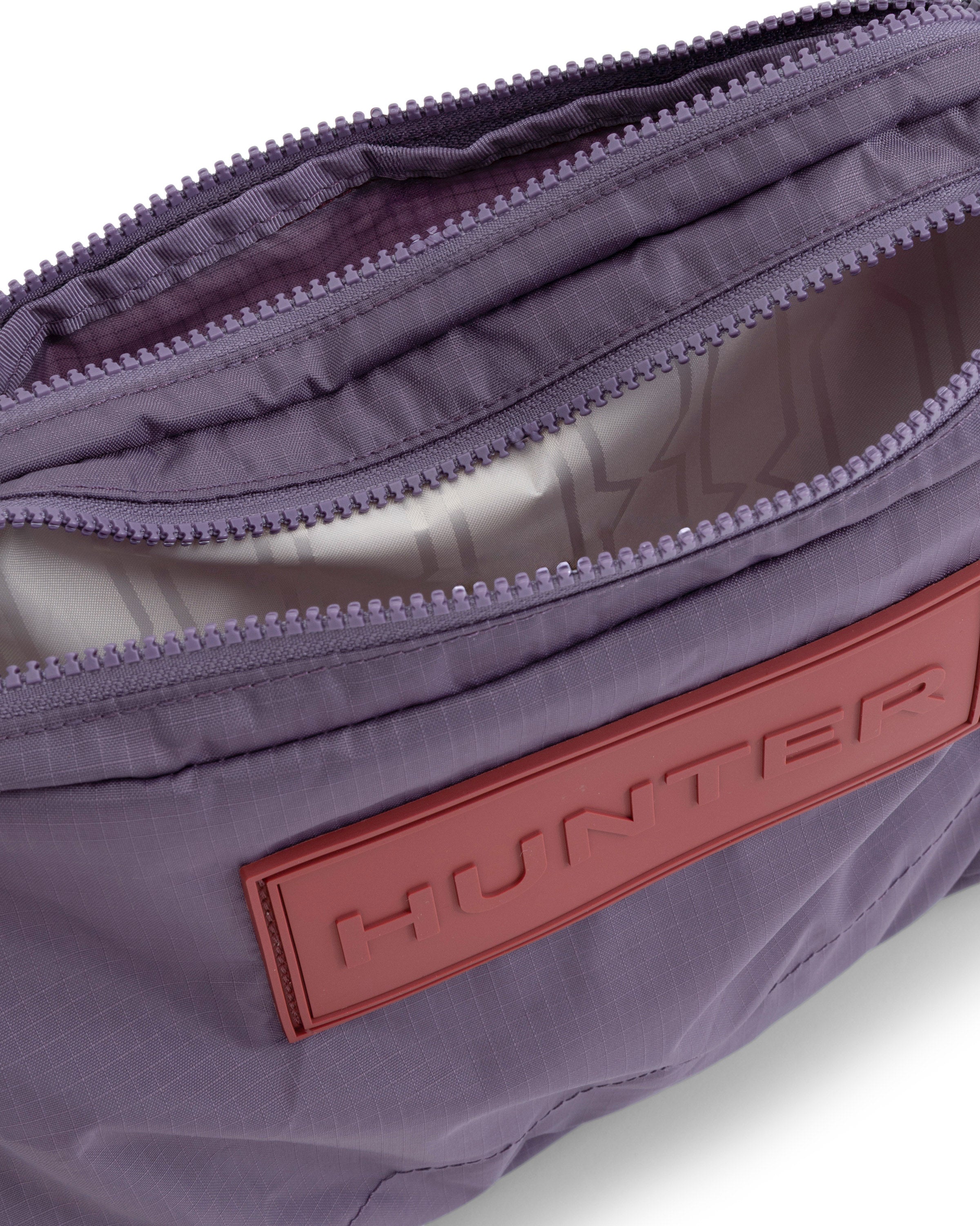 トラベル リップストップ リサイクル ナイロン サコッシュ - ドリーミーグレープ