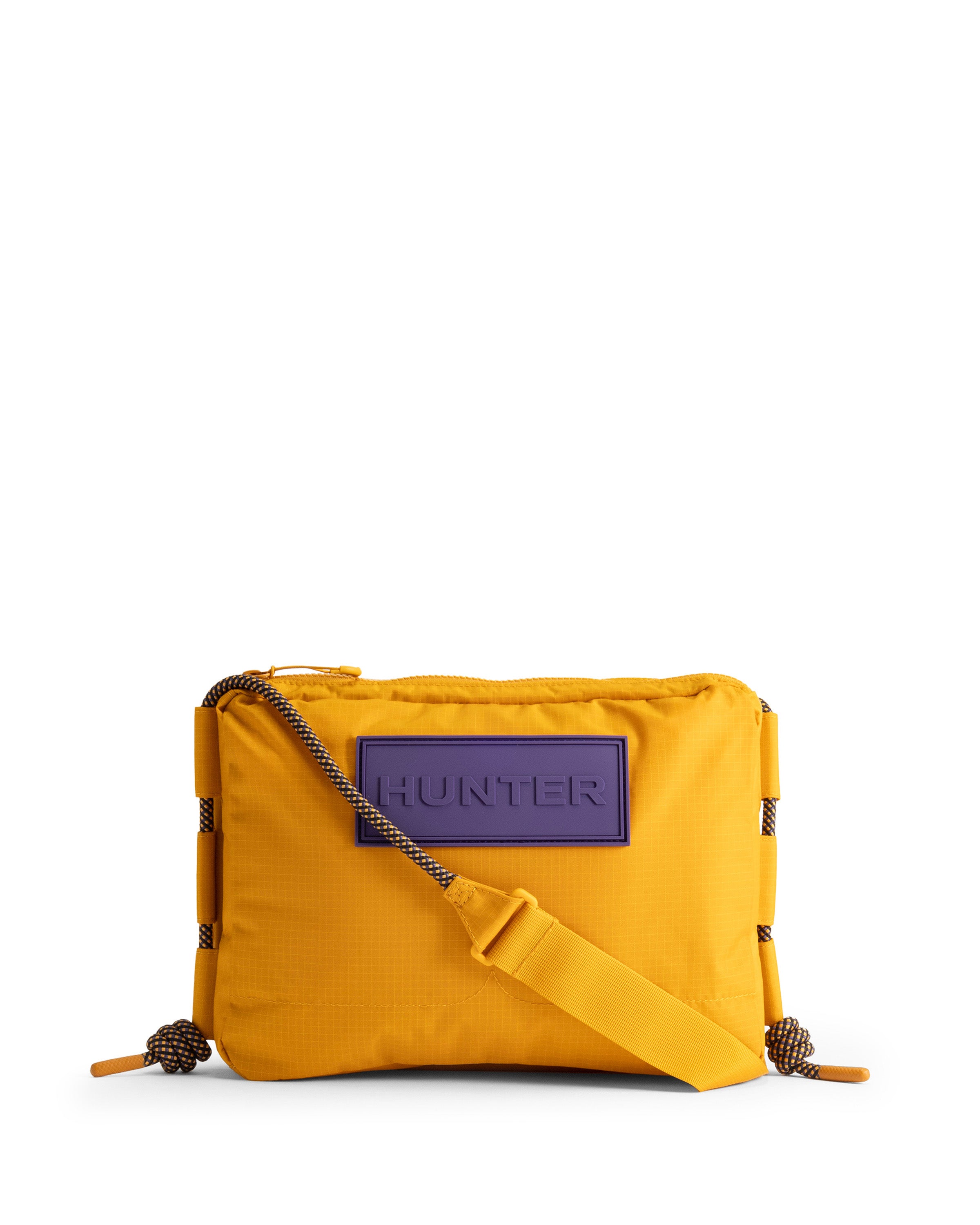 トラベル リップストップ リサイクル ナイロン サコッシュ - リッチオーカー