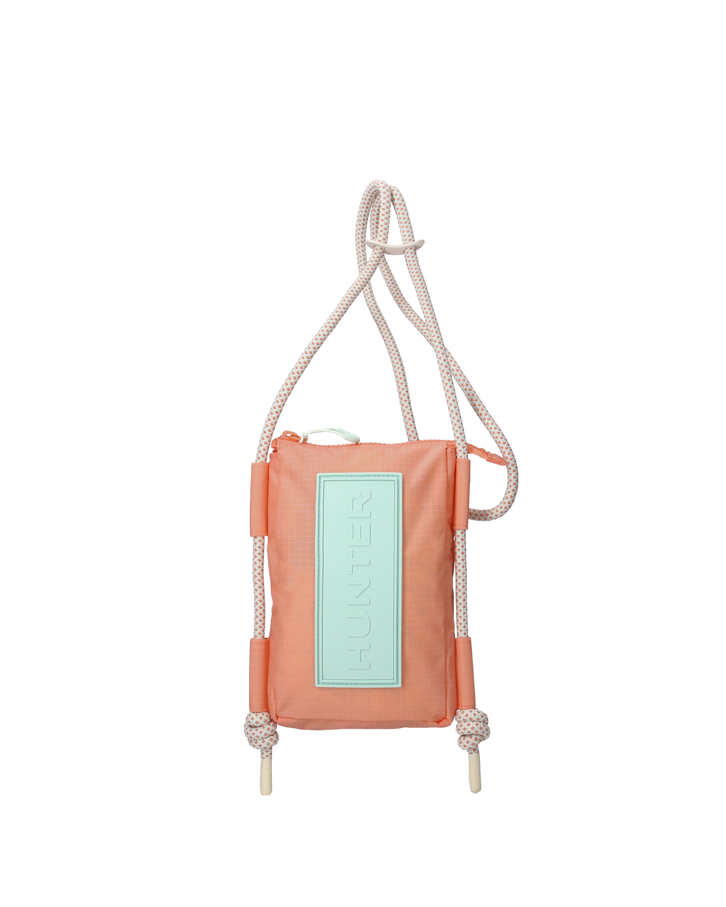 トラベル リップストップ リサイクル ナイロン フォンポーチ - グロウグレープフルーツ / グロウラグーン / ホワイトウィロー