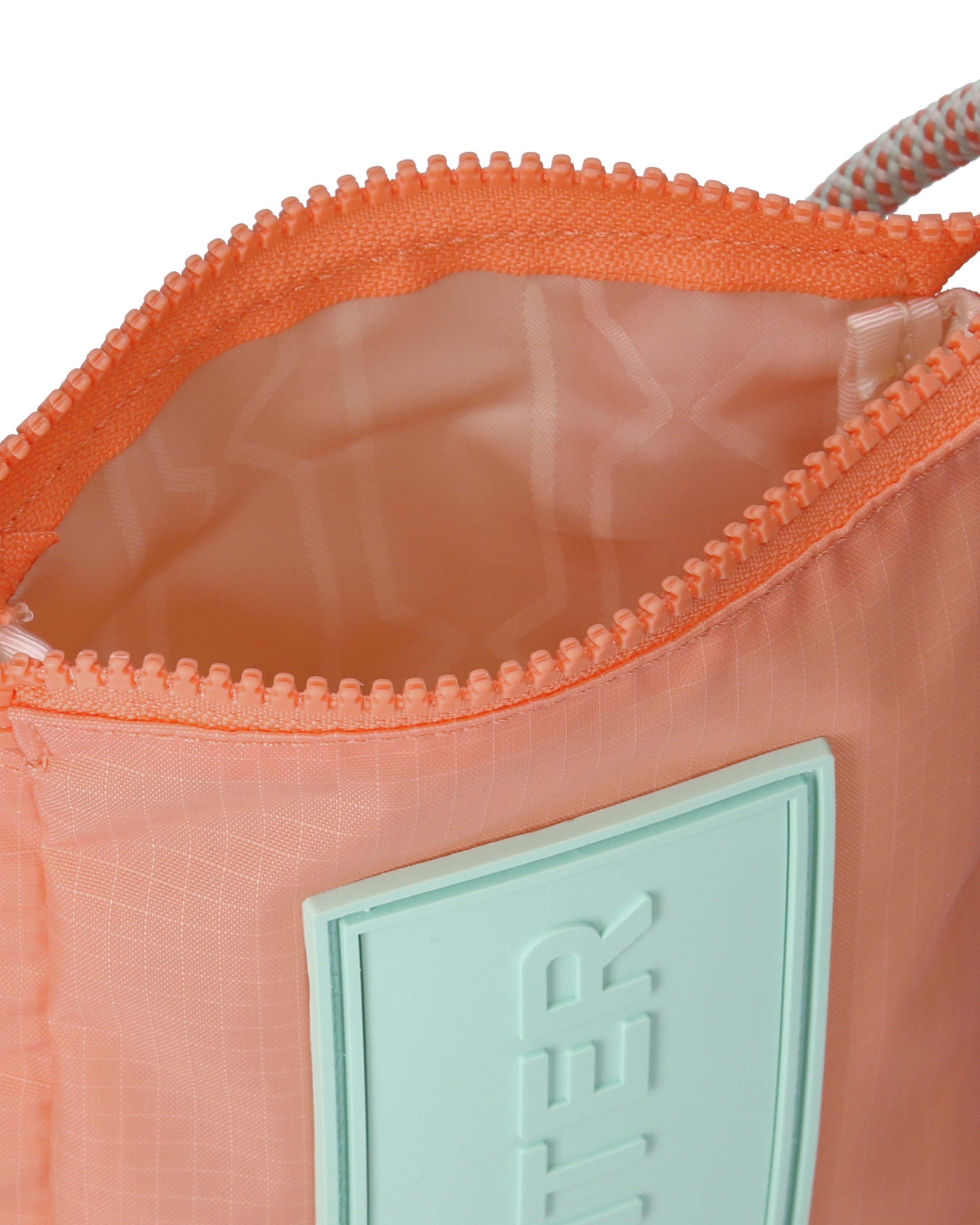 トラベル リップストップ リサイクル ナイロン フォンポーチ - グロウグレープフルーツ / グロウラグーン / ホワイトウィロー