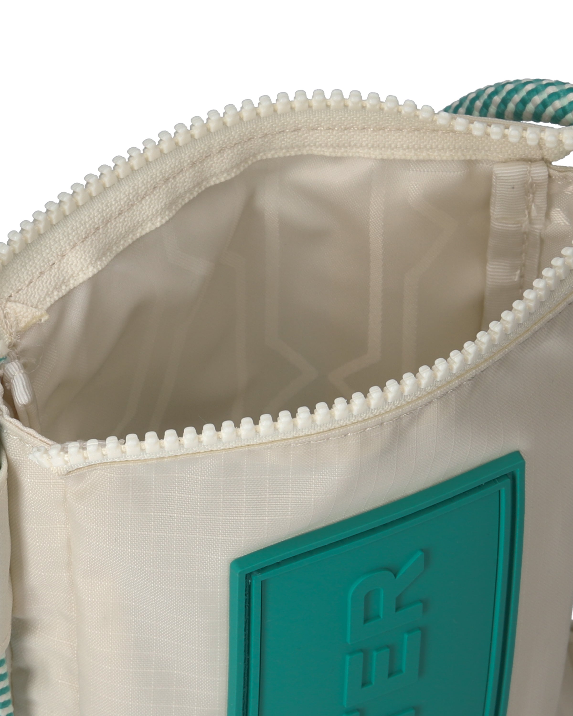 トラベル リップストップ リサイクル ナイロン フォンポーチ - ホワイトウィロー / グロウラグーン / グロウアルゲー