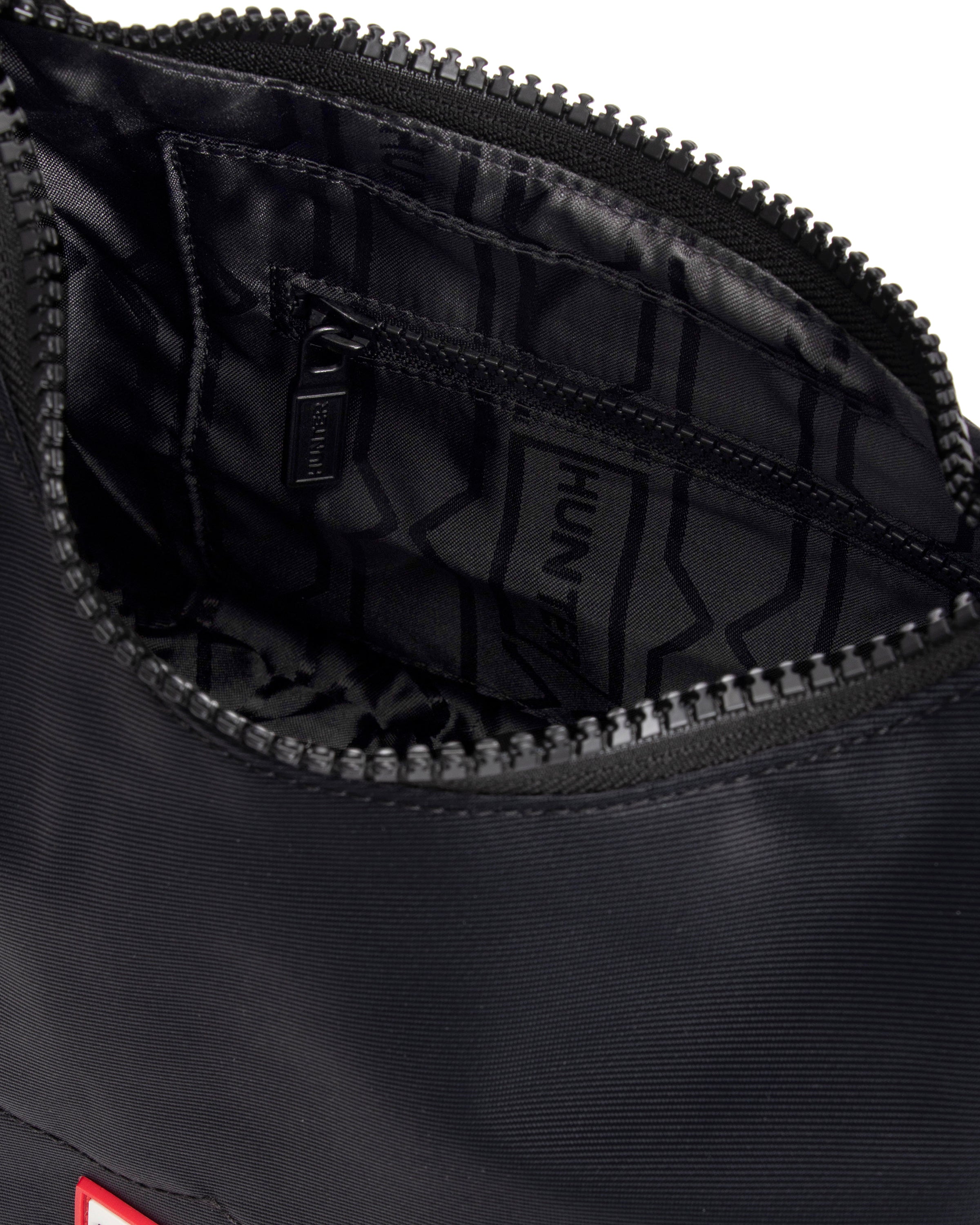 ナイロン ミニ ホーボー - ブラック