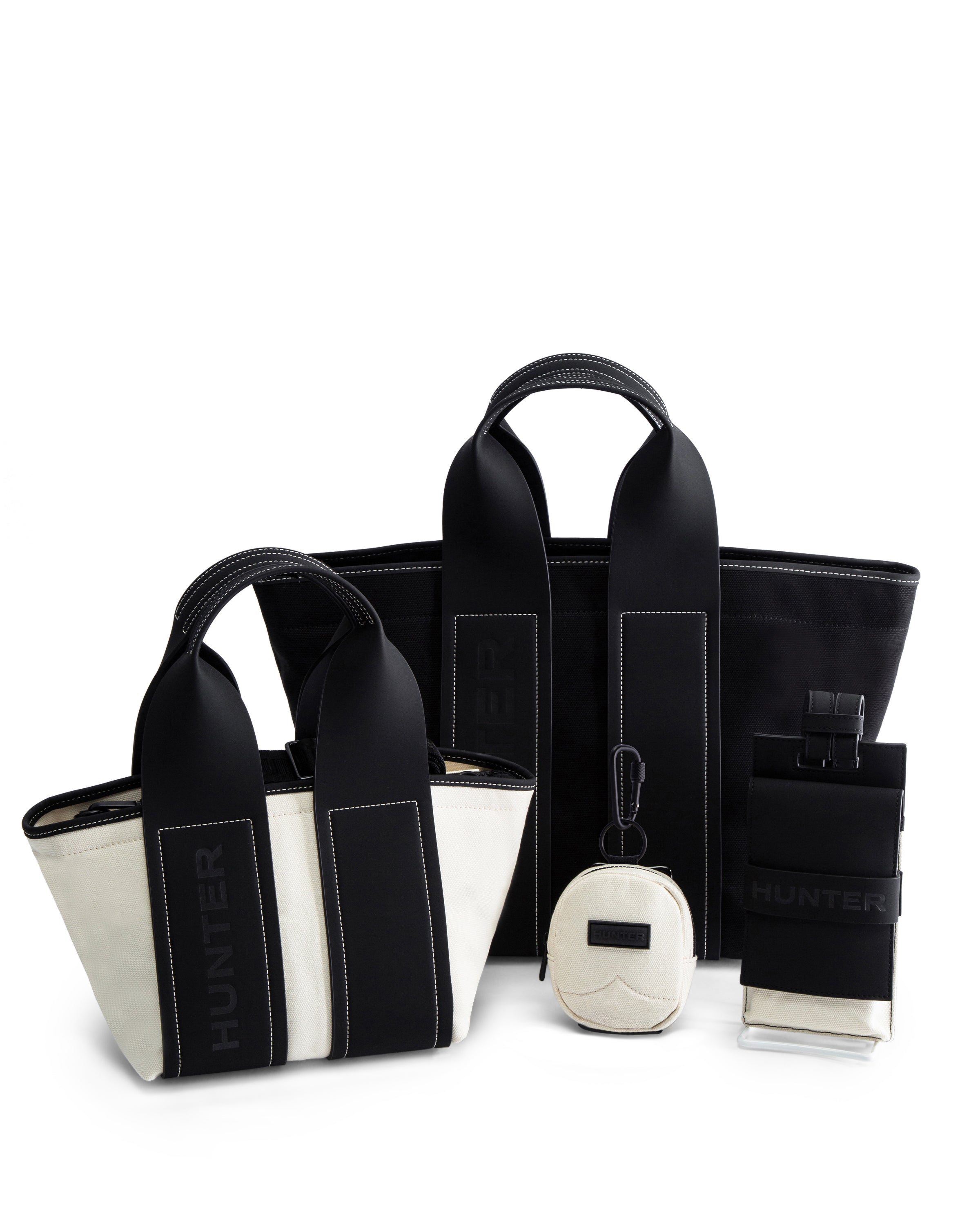 リファインド スティッチ キャンバス ミニ トートバック - ブラック