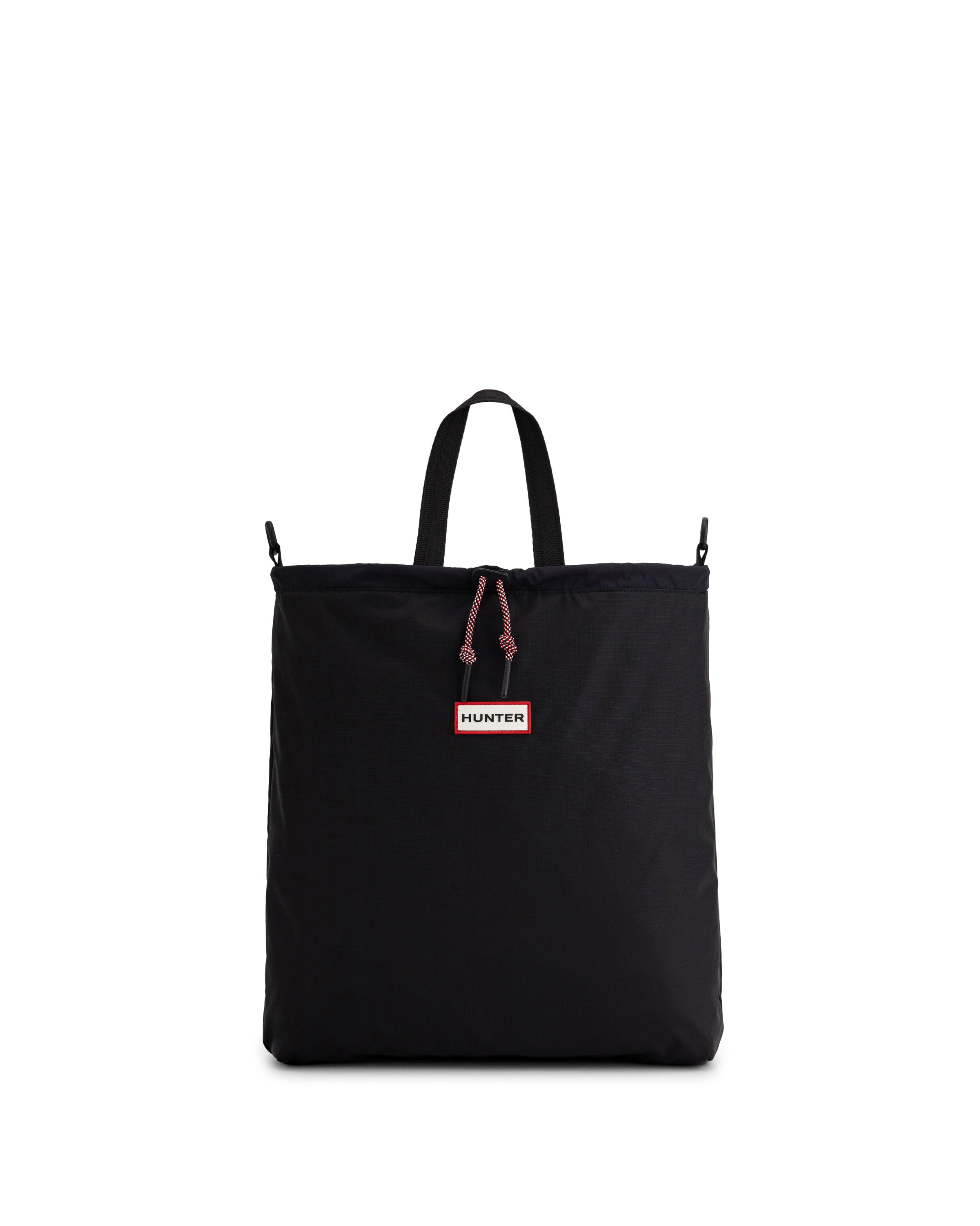 トラベル マルチファンクション パッカブル トート - ブラック / エナジークレイ