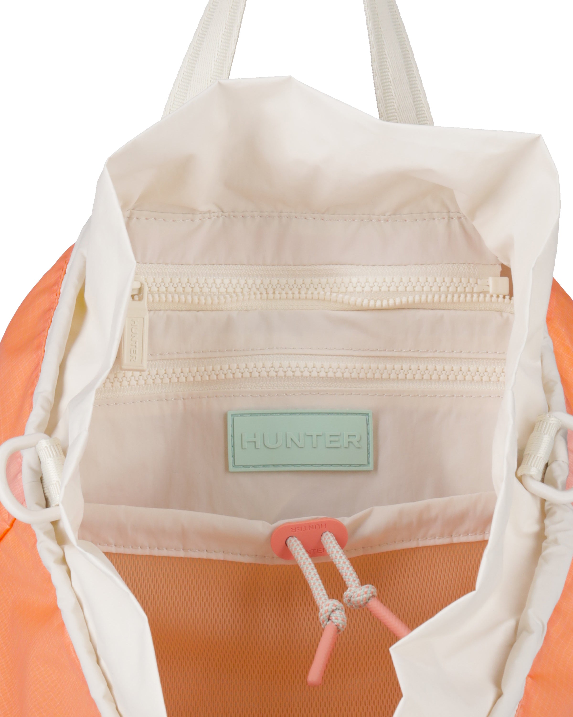 トラベル マルチファンクション パッカブル トート - グロウグレープフルーツ / グロウラグーン / ホワイトウィロー