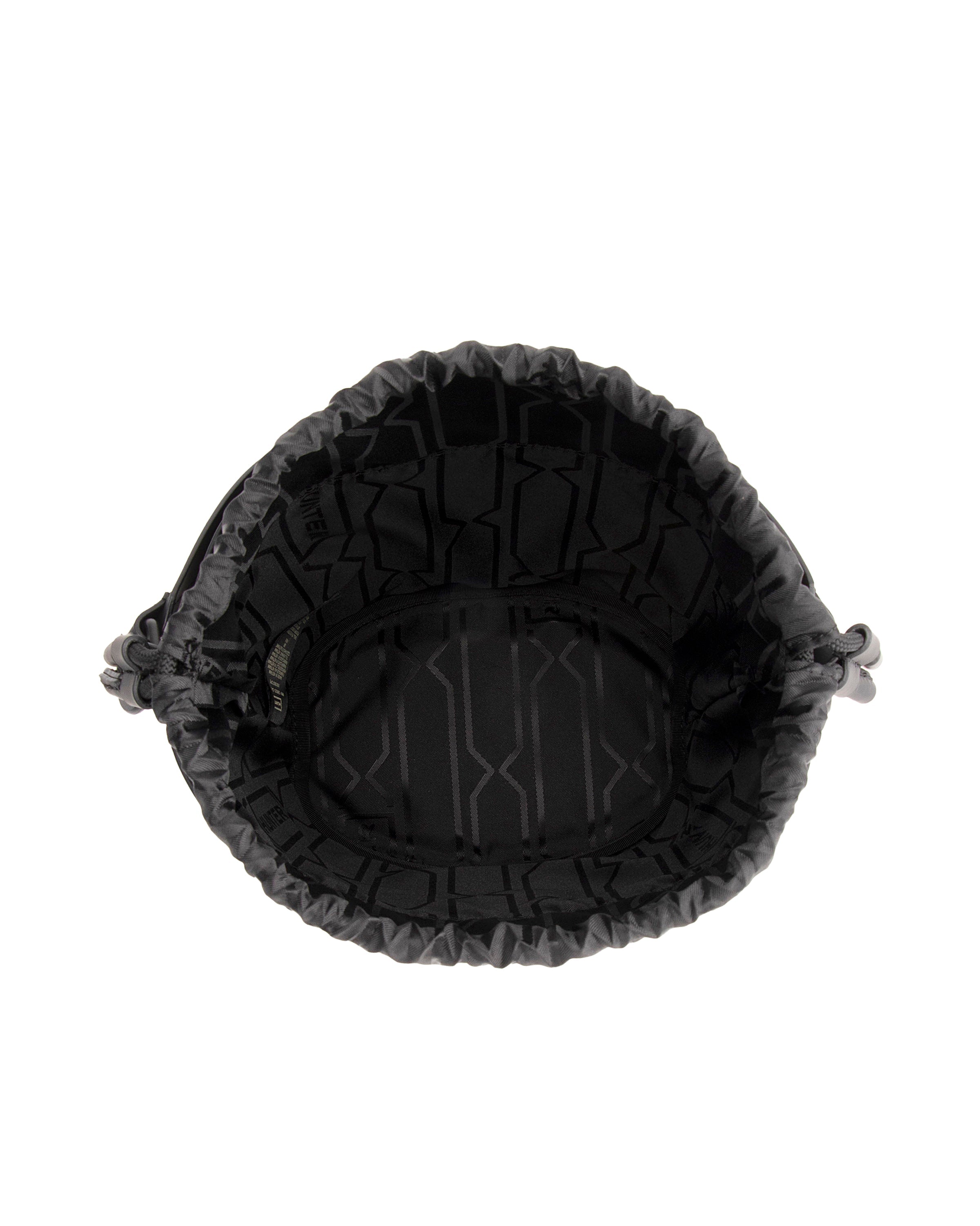 オリジナル ラバライズ 2ストラップ バケット - ブラック