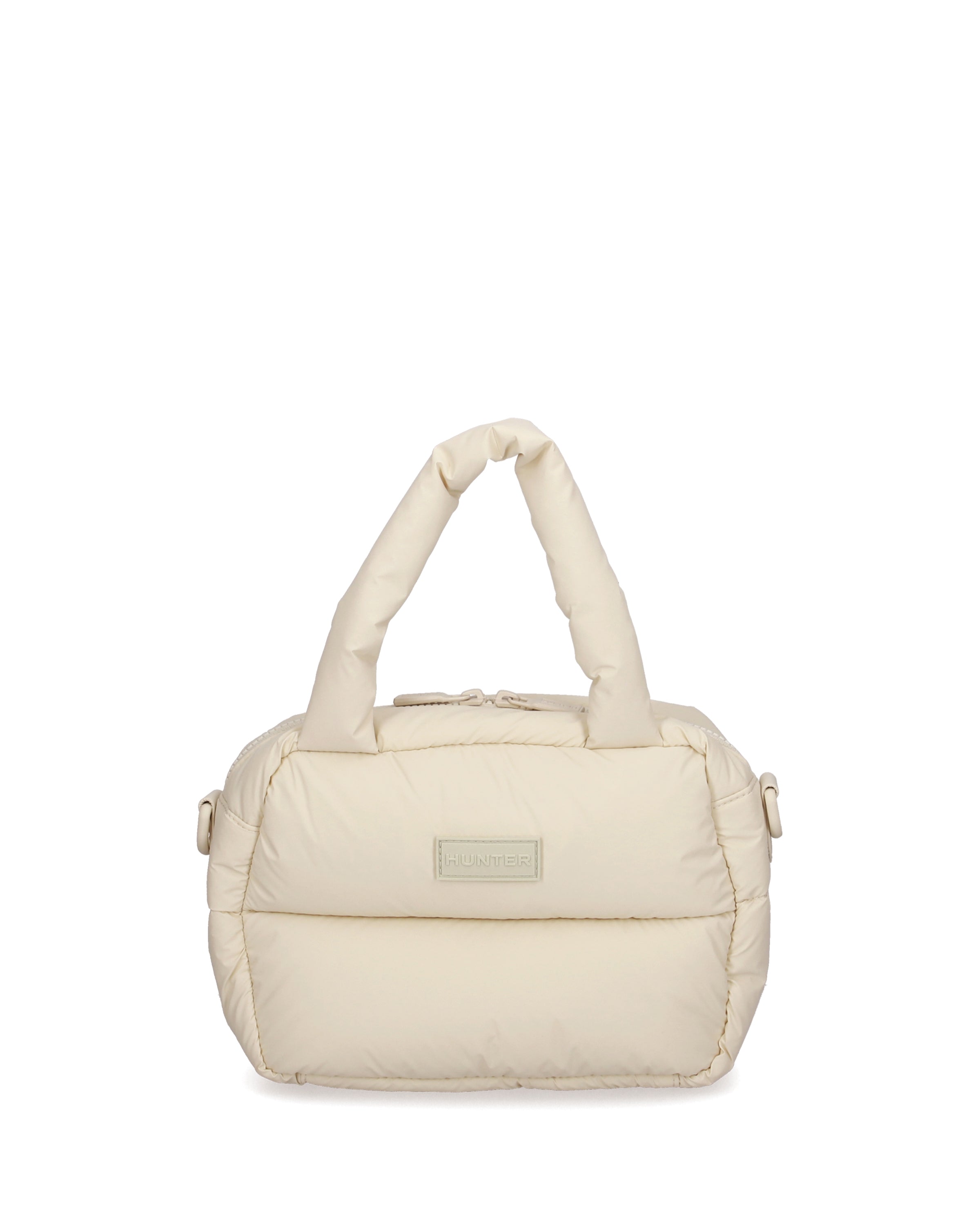 イントレピッド エクストラ パフド ミニ ボストン - キャンバスクリーム