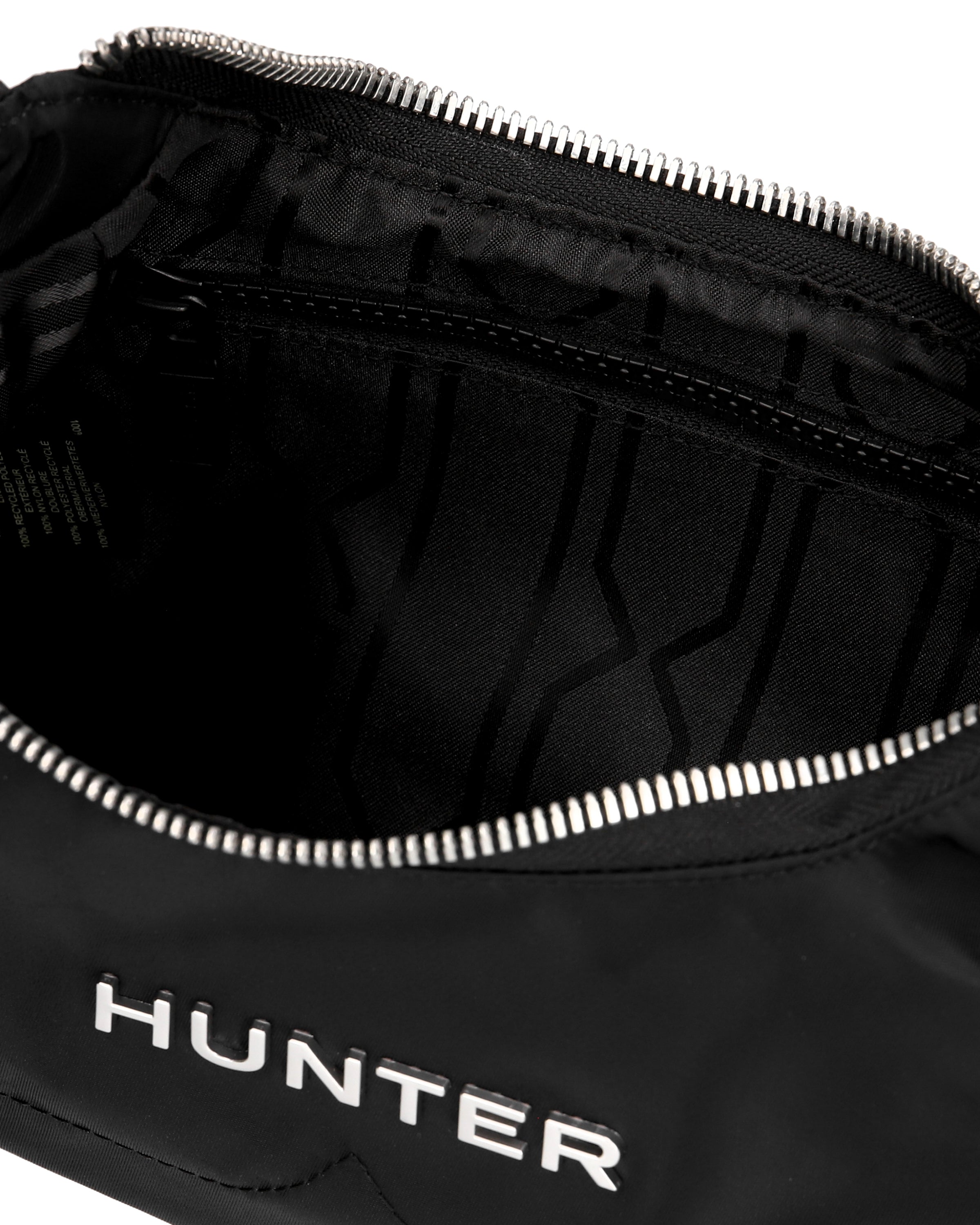 プレミアム ナイロン スピード ショルダー バッグ - ブラック