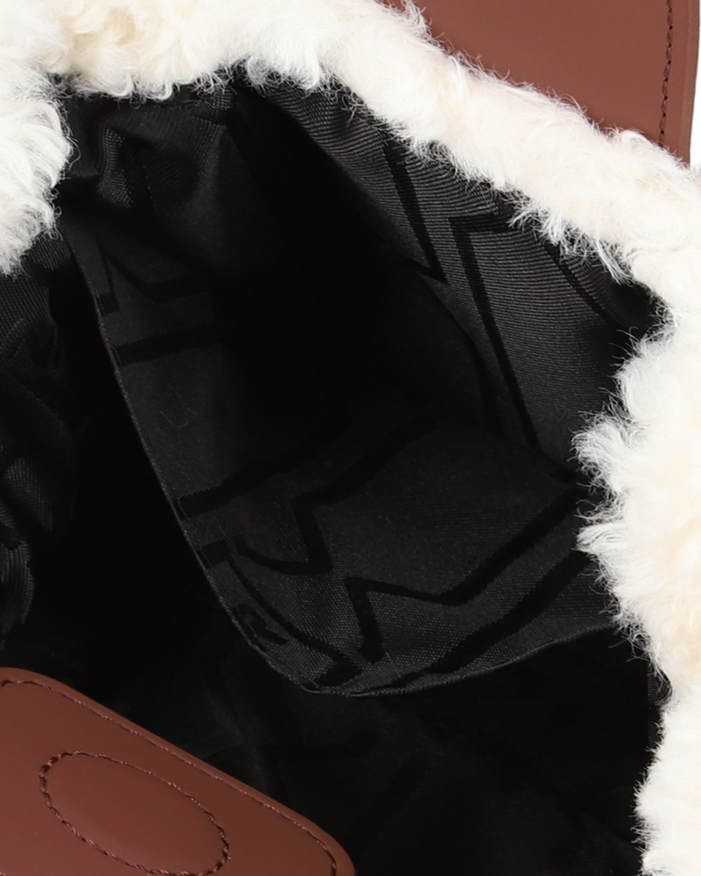 ブークレ ミニ クロスボディ - ナチュラル