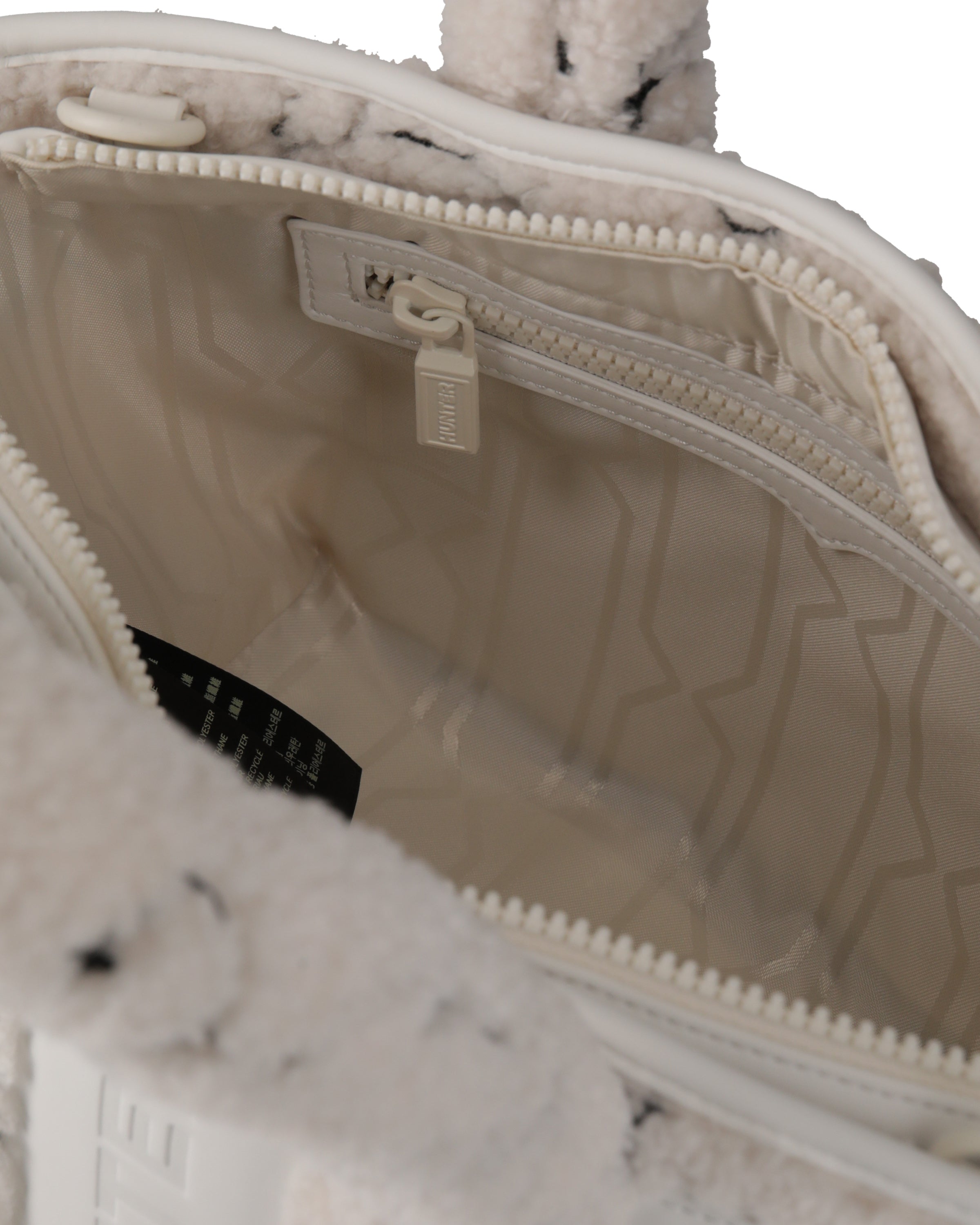 ウィンター カプセル ブークレ ミニ トート - ホワイトウィロー / ブラック