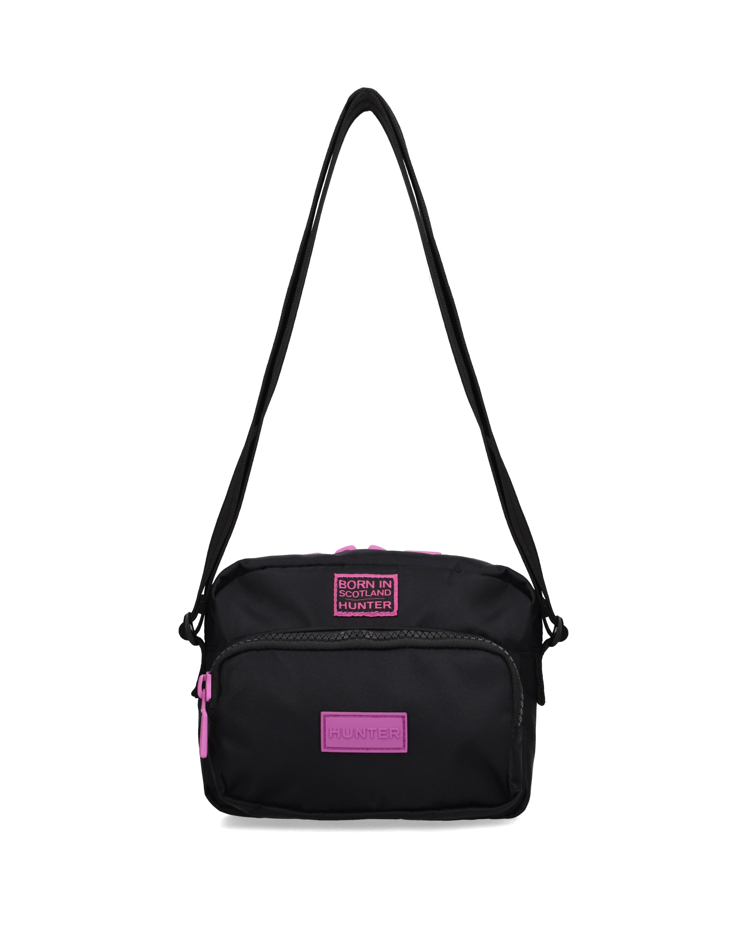ナイロン クロスボディ ボーン イン スコットランド - ブラック