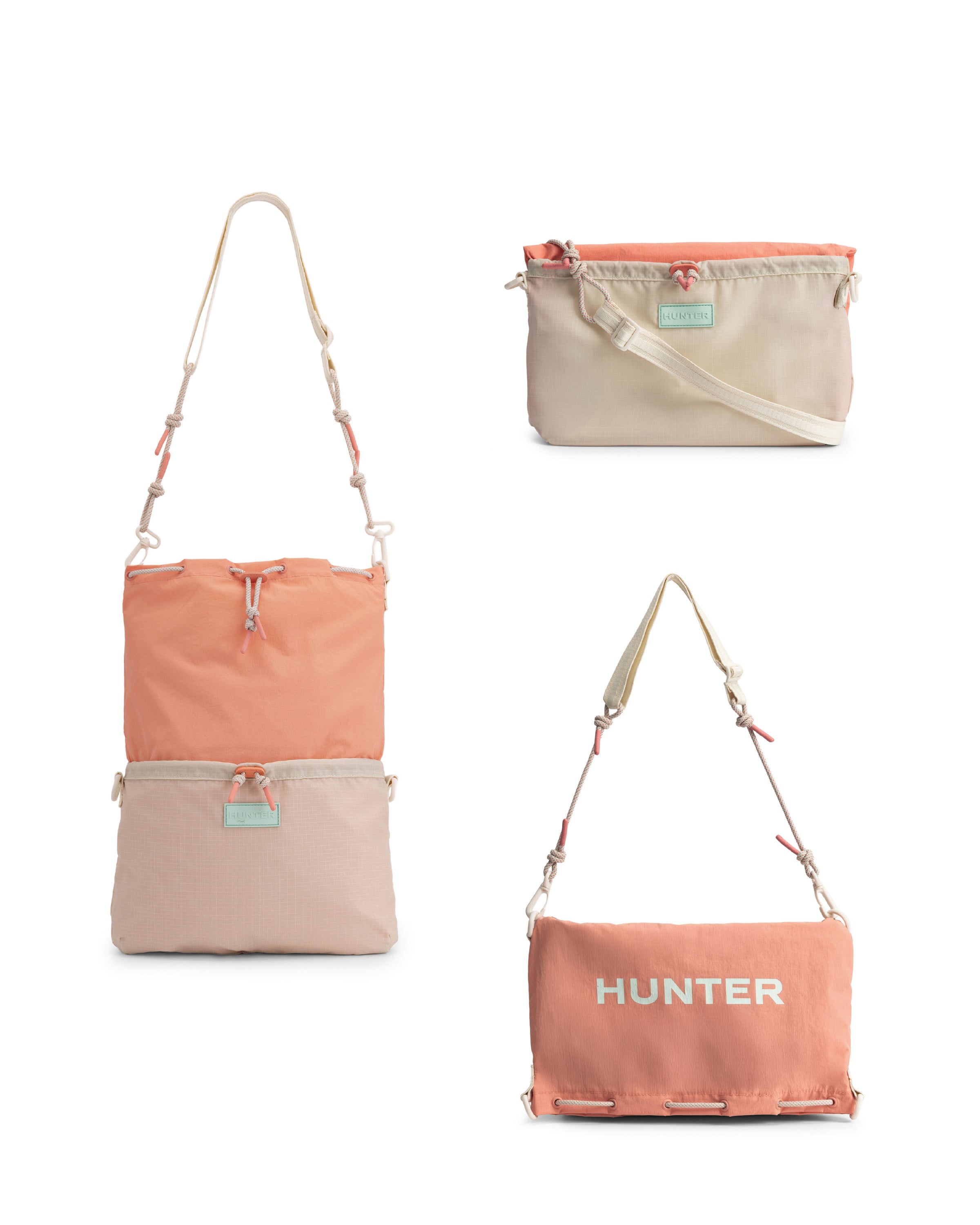 トラベル マルチファンクション サコッシュ - グロウグレープフルーツ / グロウラグーン / ホワイトウィロー