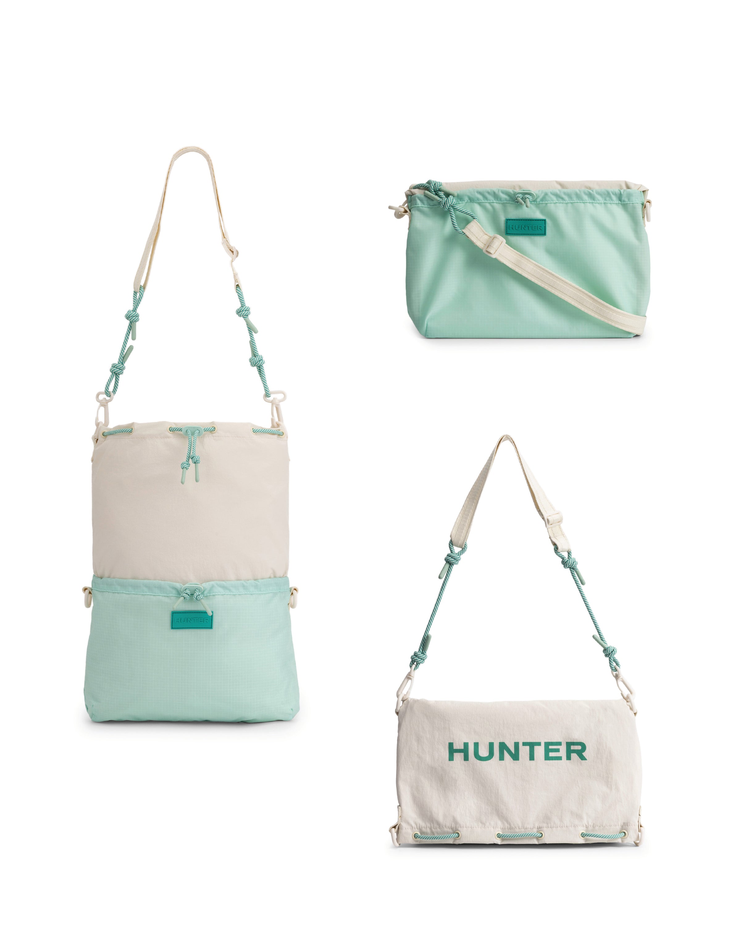 トラベル マルチファンクション サコッシュ - ホワイトウィロー / グロウラグーン / グロウアルゲー