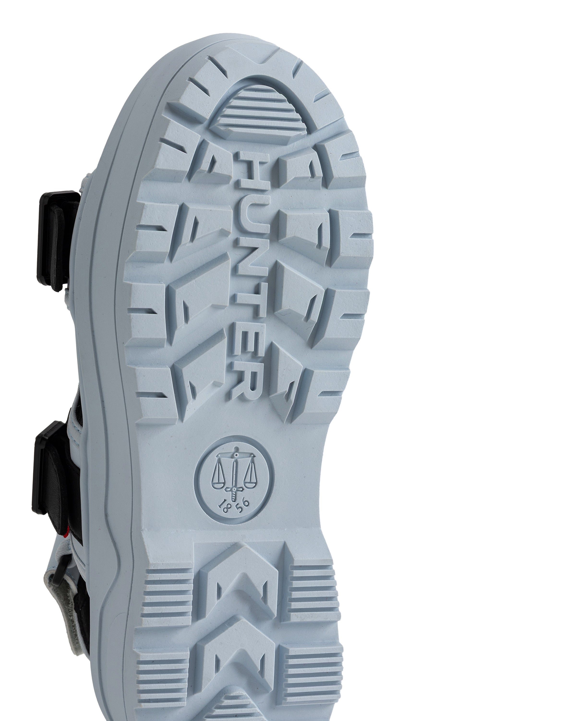 ユニセックス シティ リベル ネオ レザー バックル サンダル - フェスティスカイ / ブラック