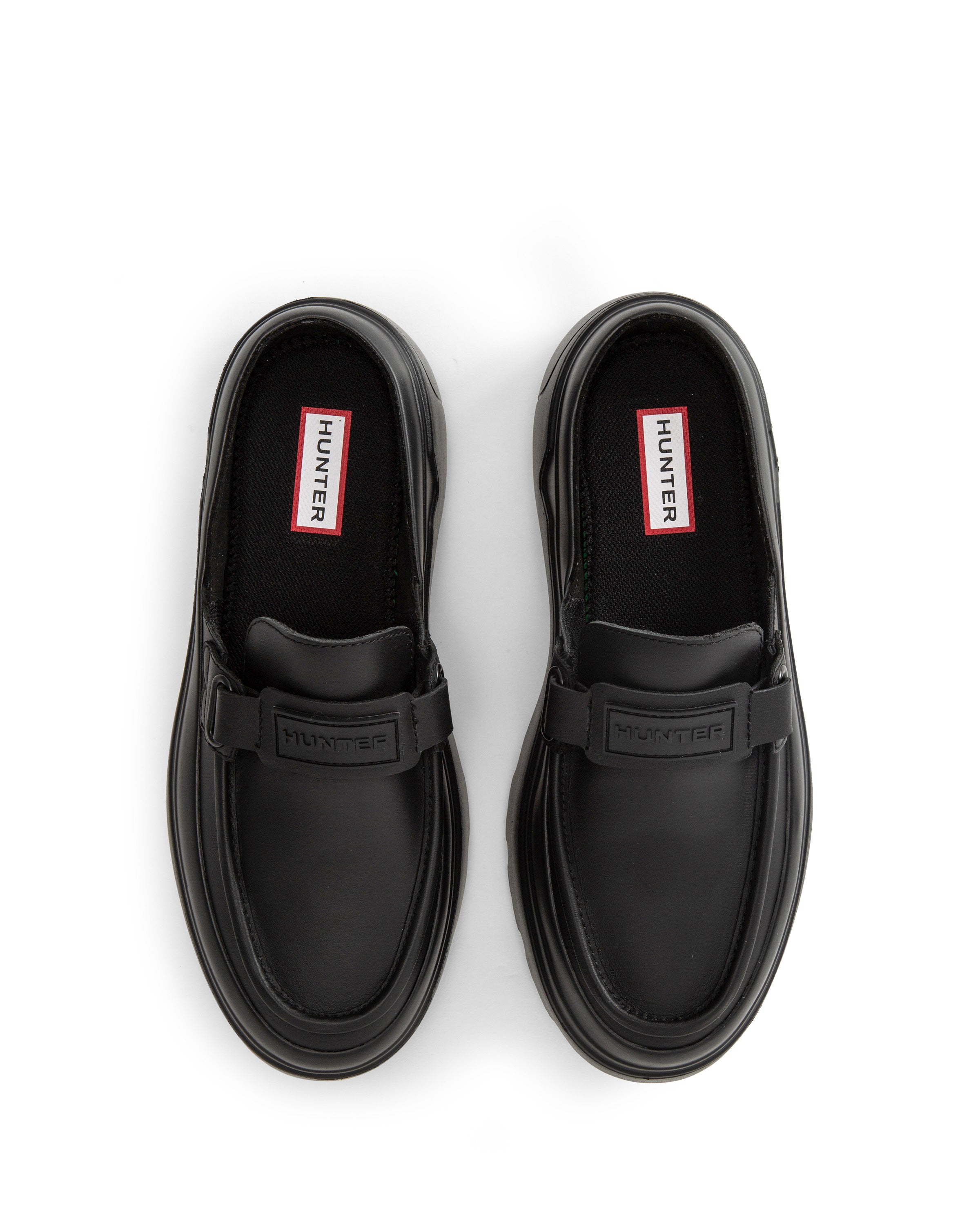 レディース リファインド エクスプローラー フラットフォーム ローファー ミュール - ブラック