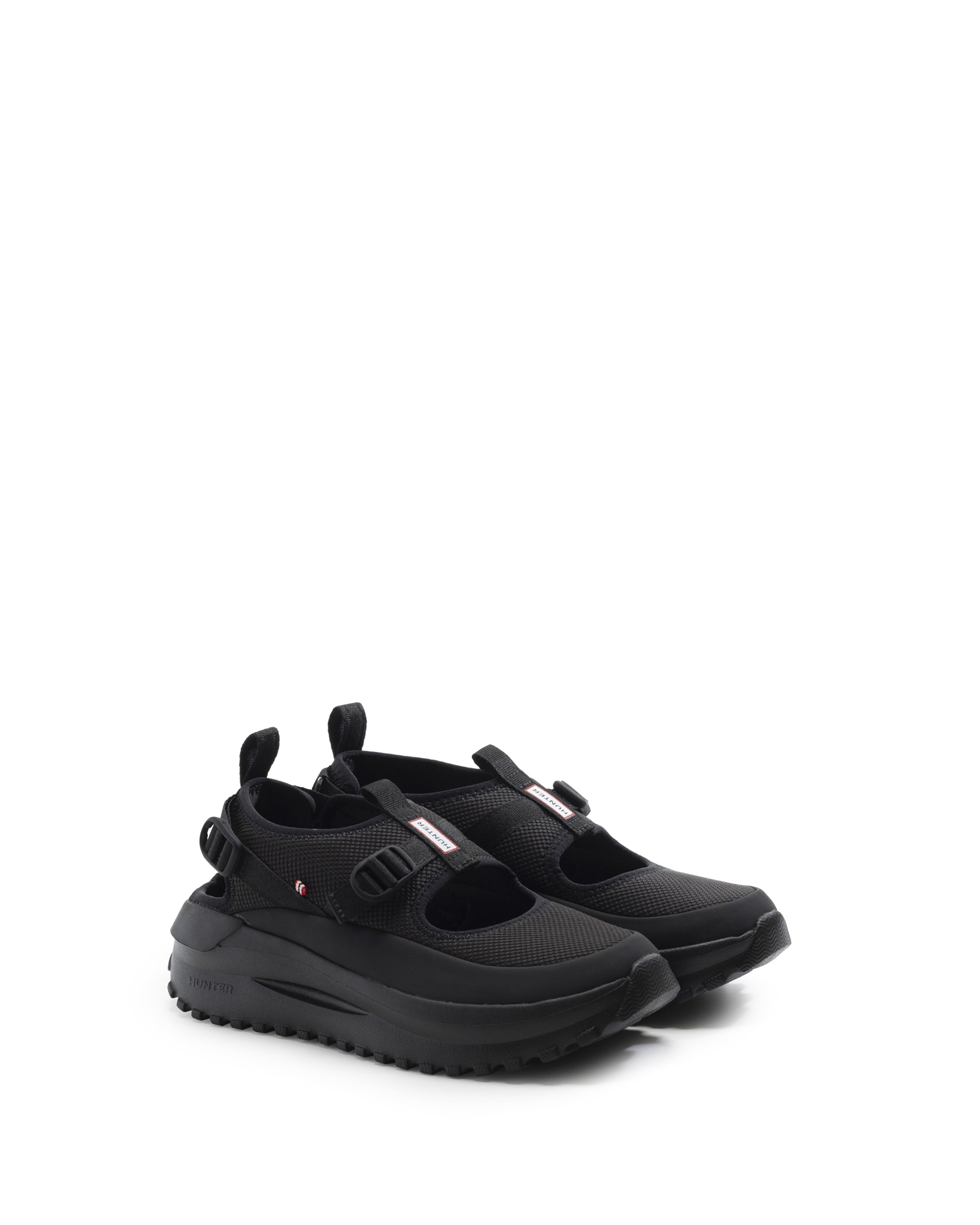 ユニセックス トラベル フロー サンダル - ブラック