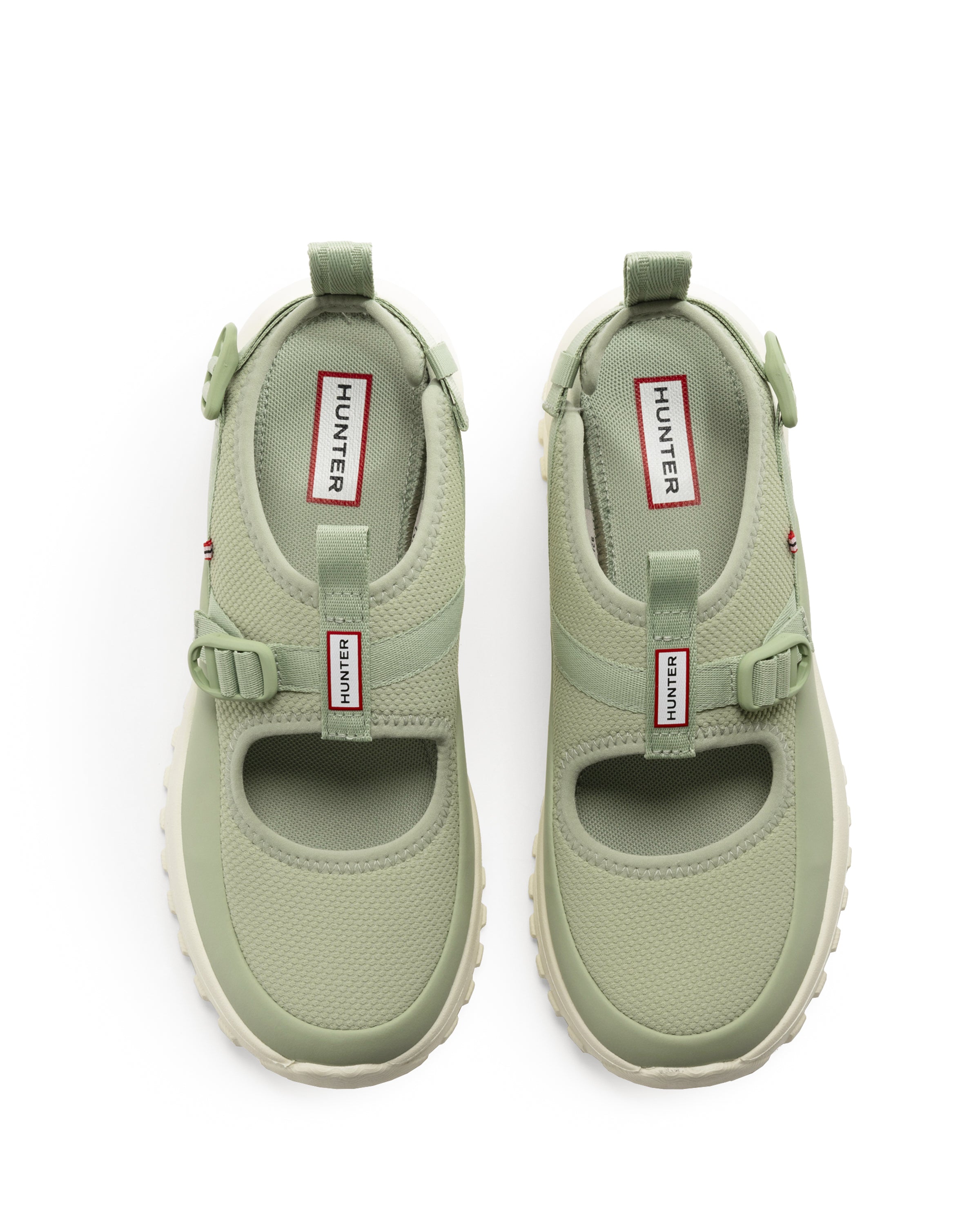 ユニセックス トラベル フロー サンダル - グラムグリーン / シェイデッドホワイト