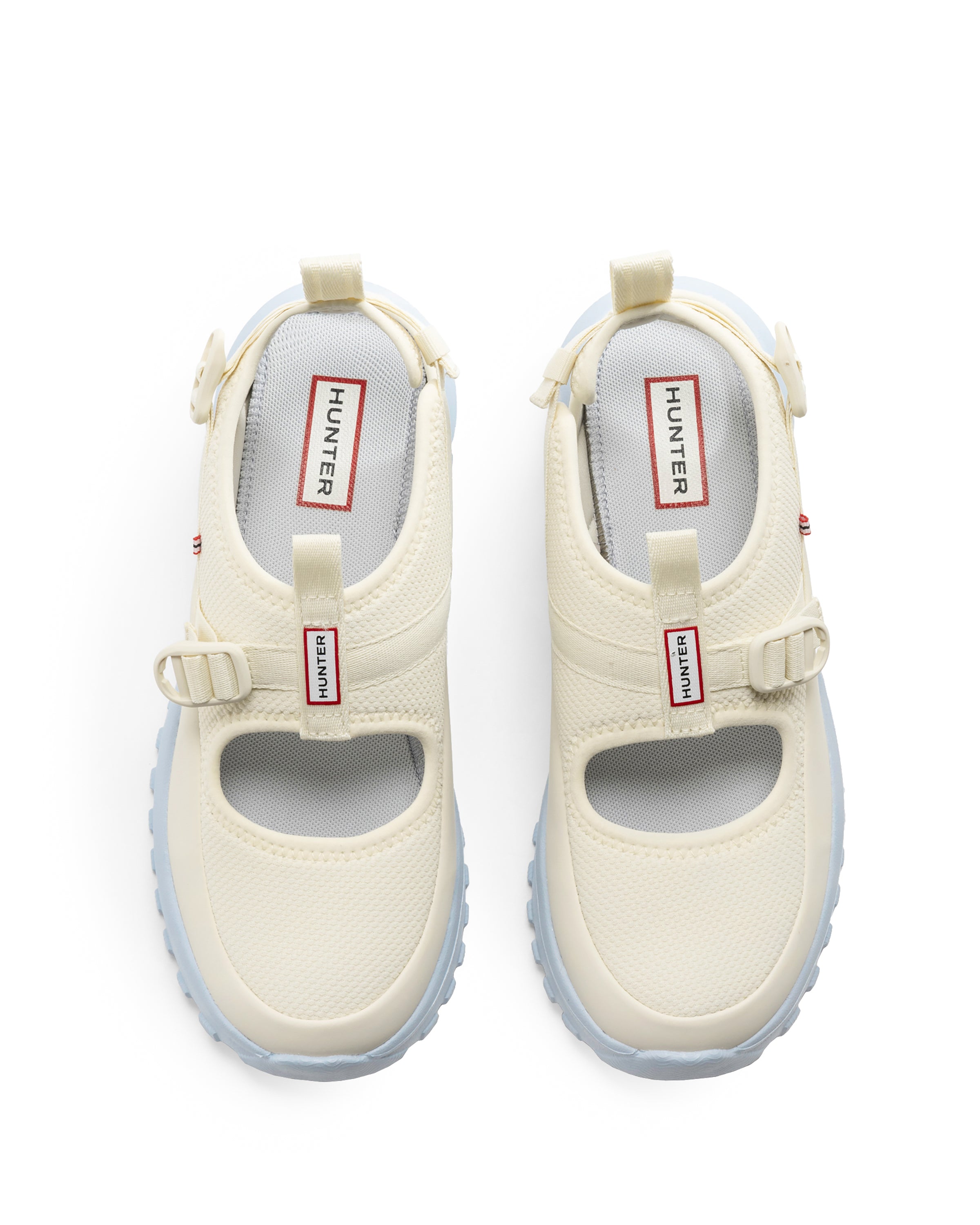 ユニセックス トラベル フロー サンダル - シェイデッドホワイト / フェスティスカイ