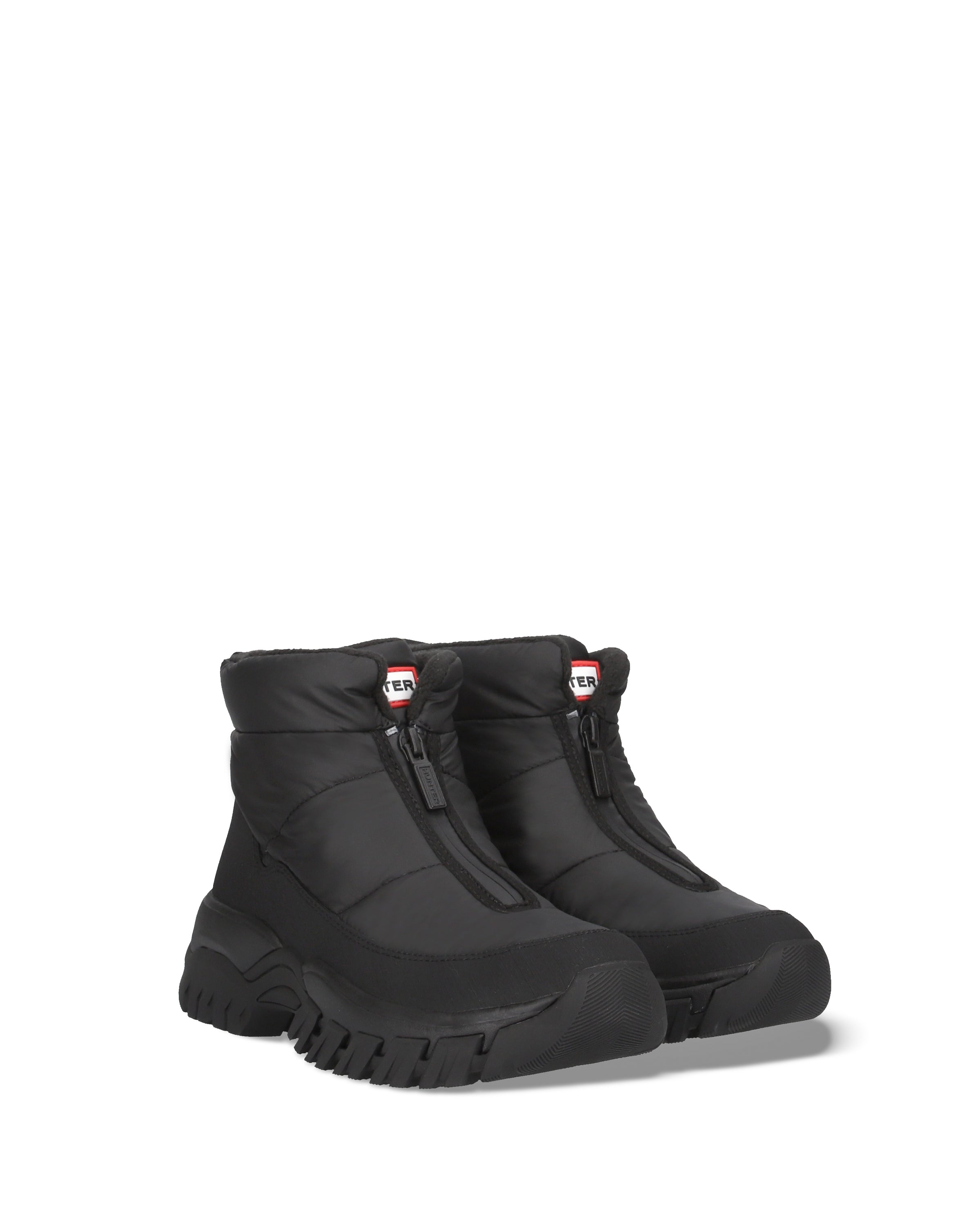 ユニセックス イントレピッド ワンダラー アンクル ジップ スノー ブーツ - ブラック