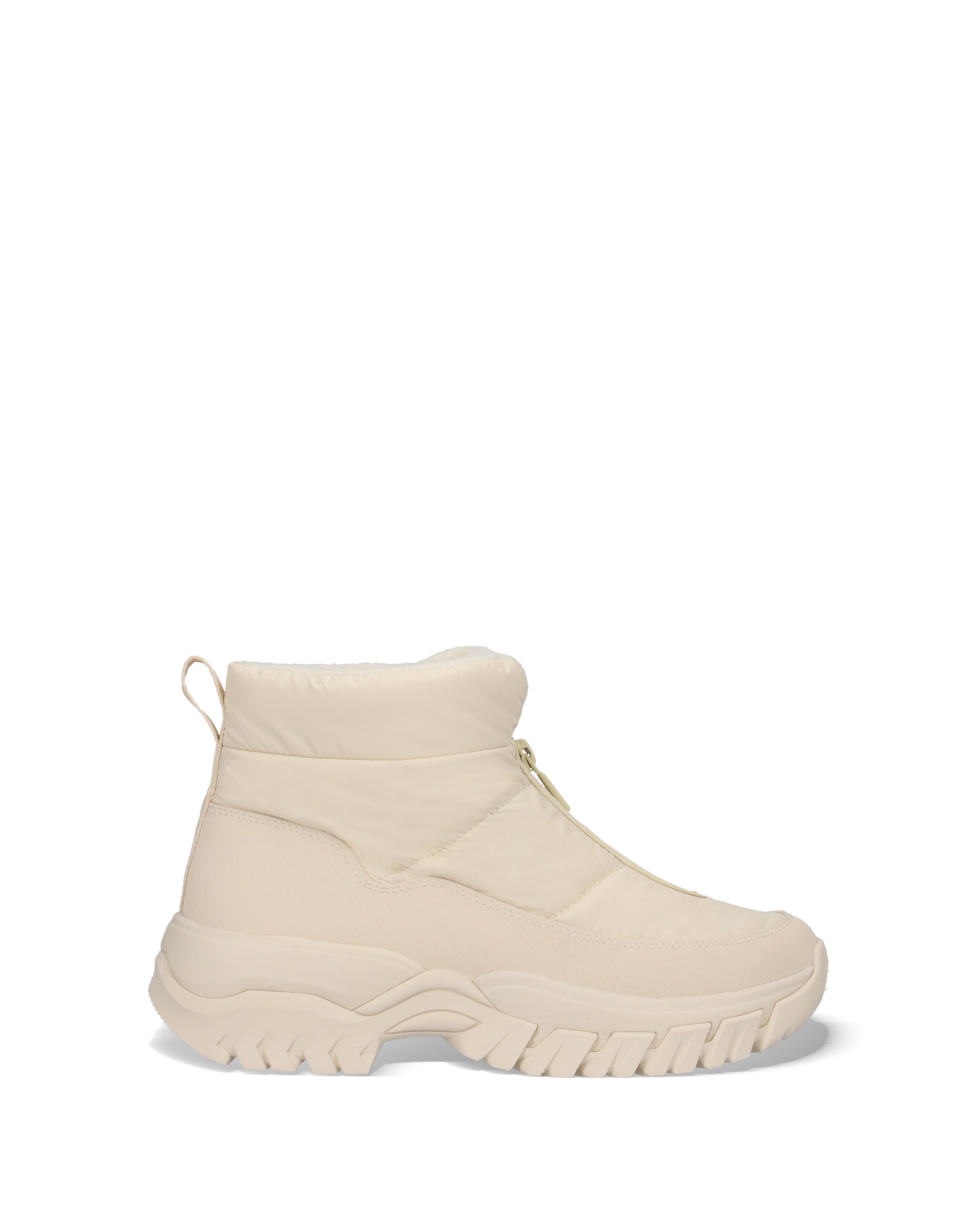 ユニセックス イントレピッド ワンダラー アンクル ジップ スノー ブーツ - キャンバスクリーム