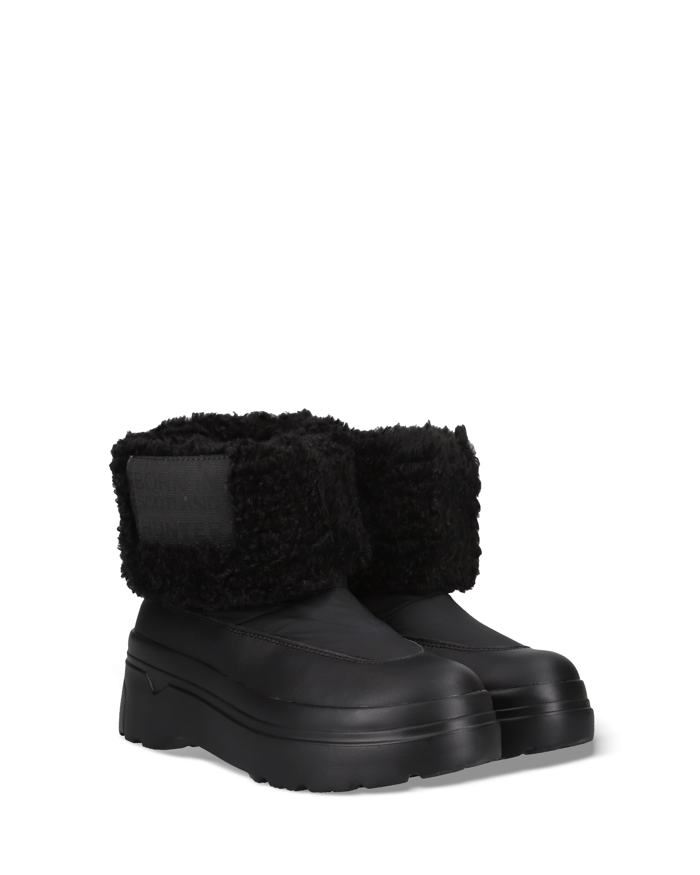 ユニセックス エクスプローラー ボーン イン スコットランド ブークレ ブーツ - ブラック