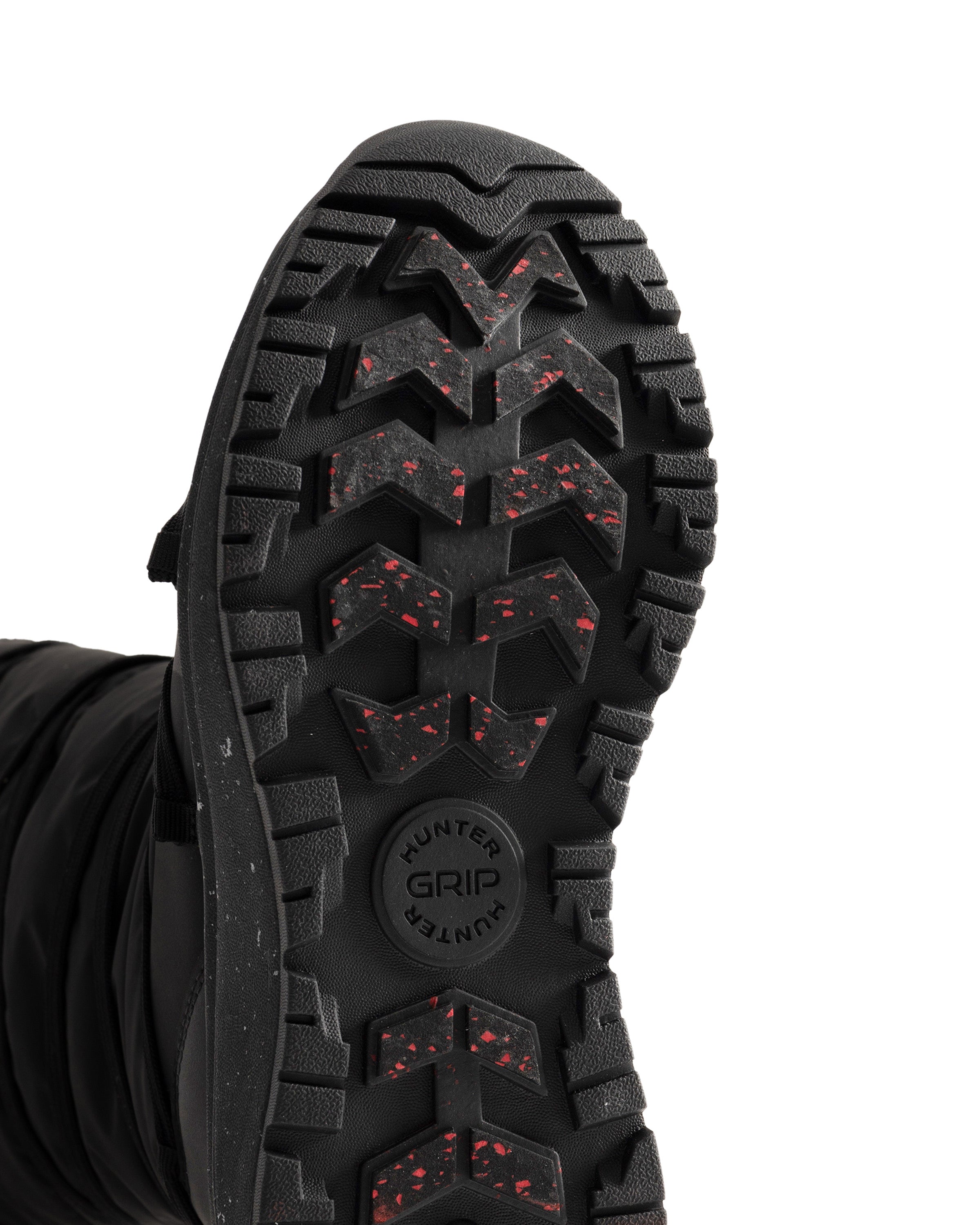 ユニセックス ハンター グリップ トール スノー ブーツ - ブラック