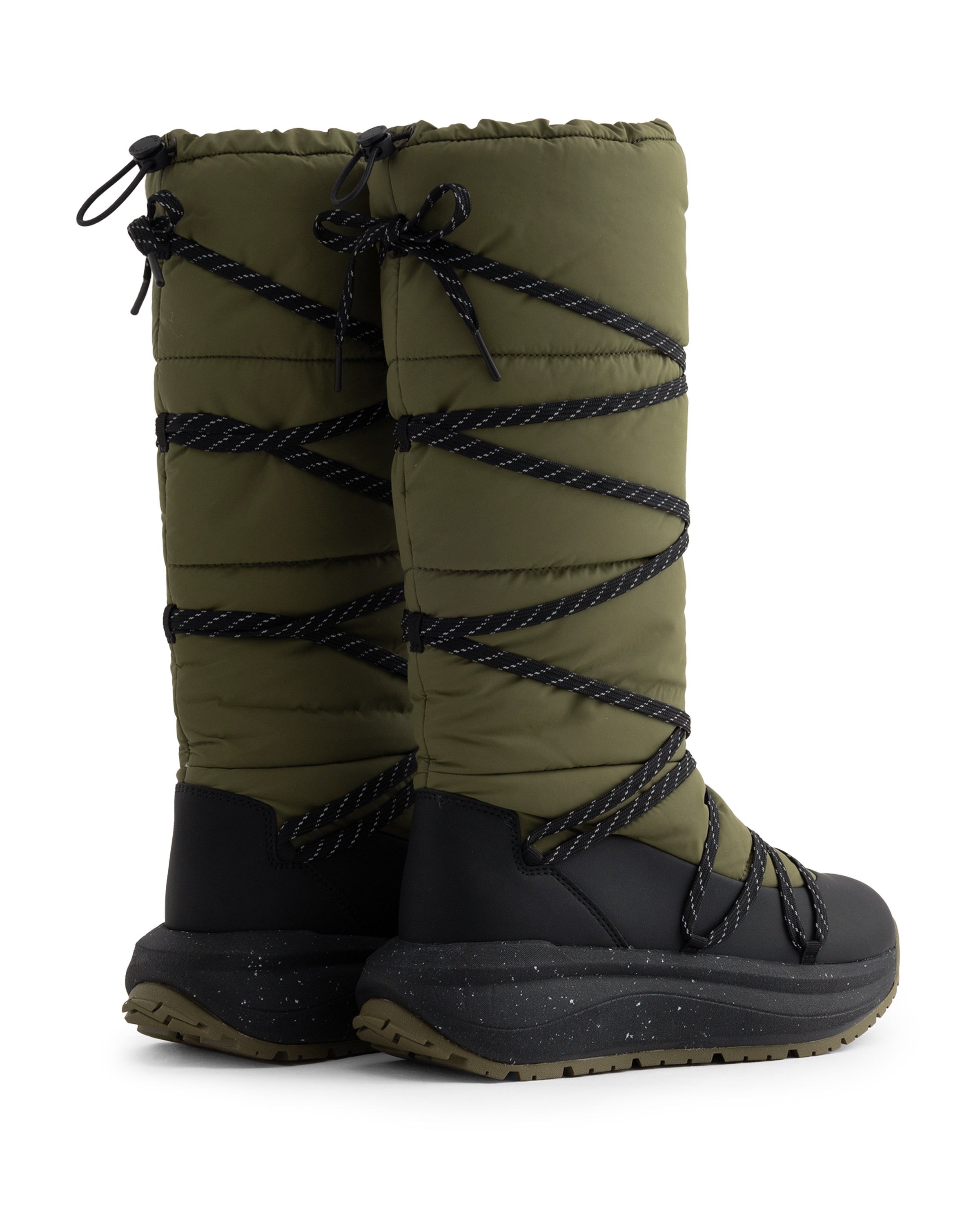 ユニセックス ハンター グリップ トール スノー ブーツ - パインシャドウ/ブラック