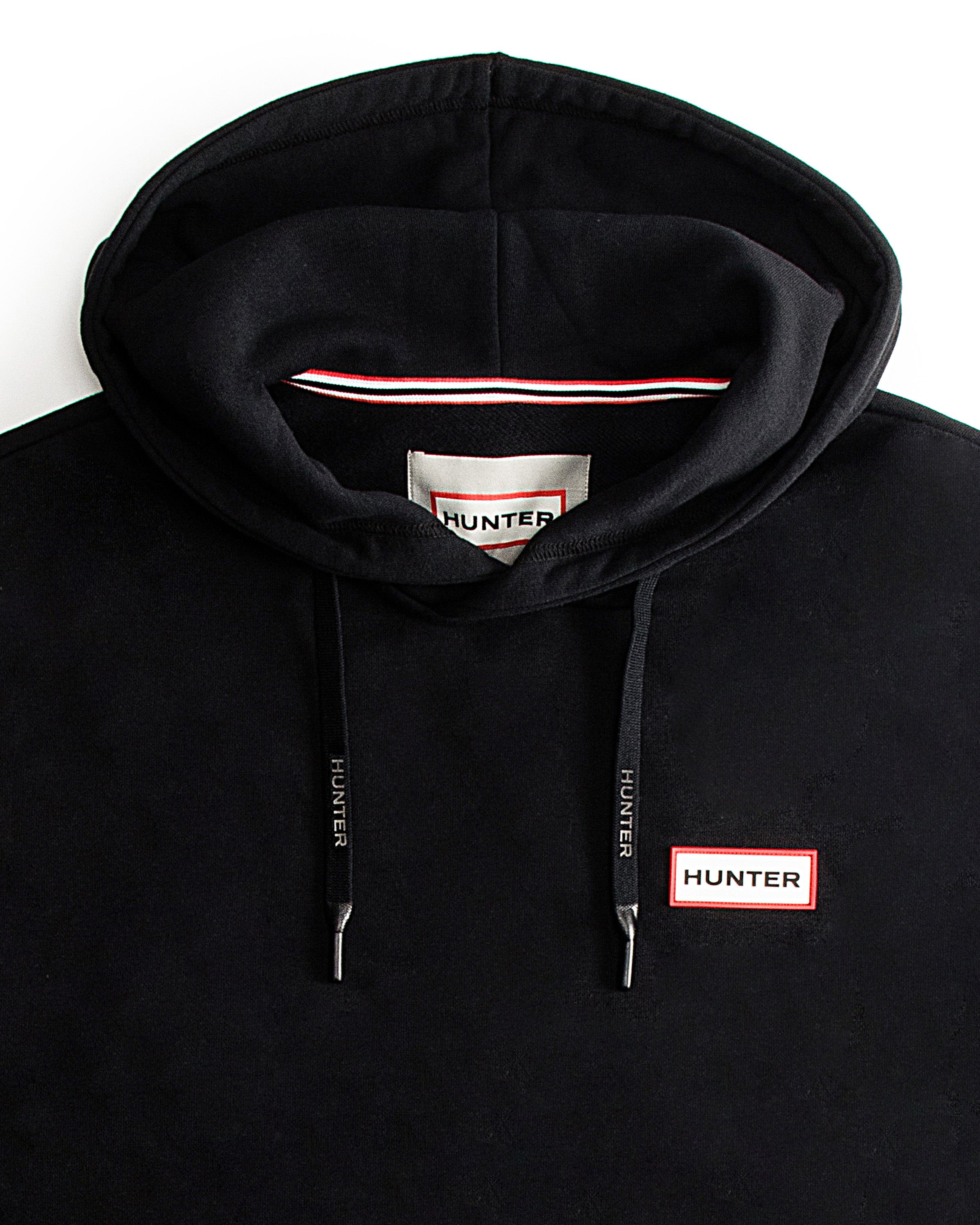 ユニセックス プレイ ラバライズ ハンターロゴ フーディー  -  ブラック