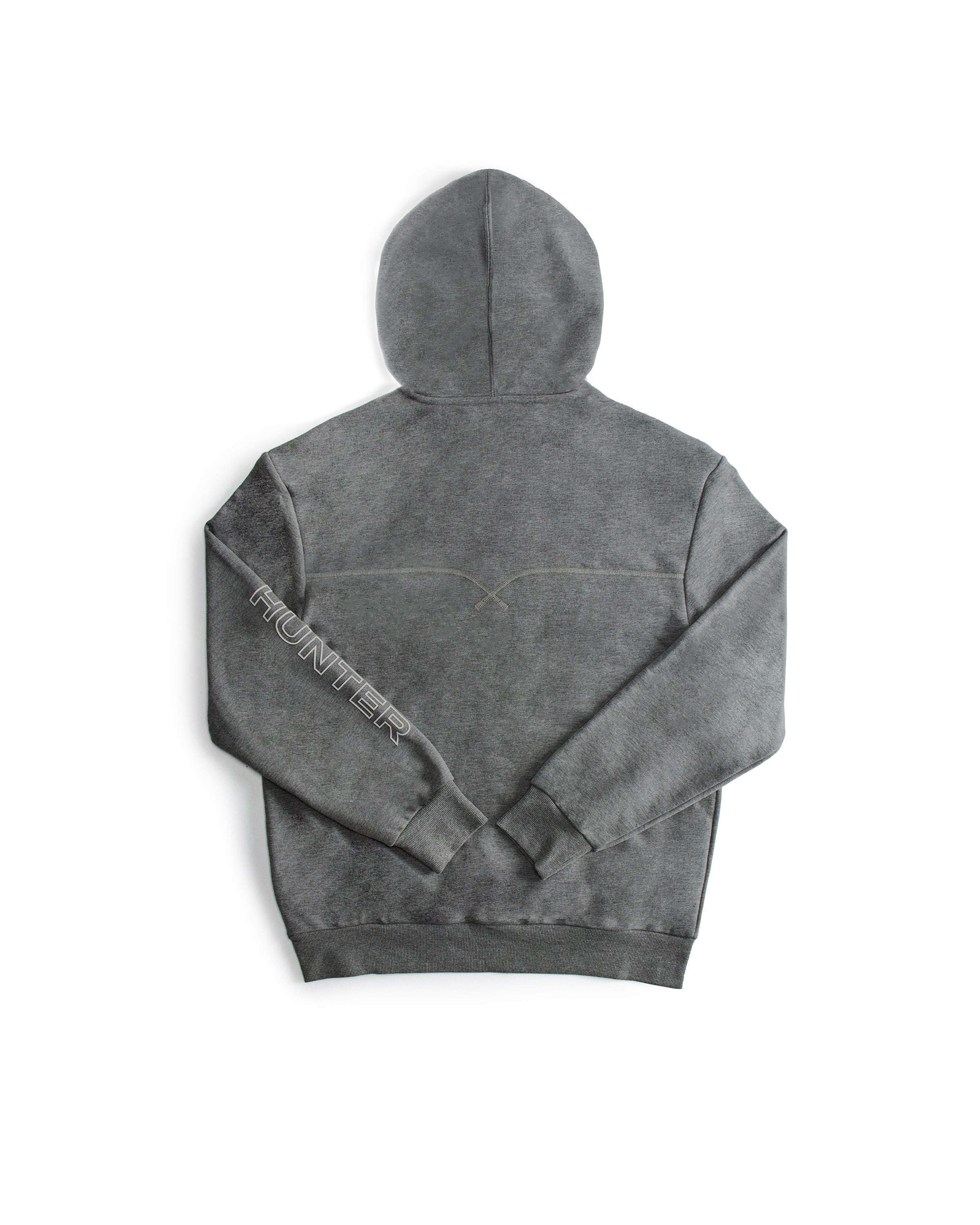 ユニセックス プレイ ラバライズ ハンターロゴ フーディー  -  グレーマール