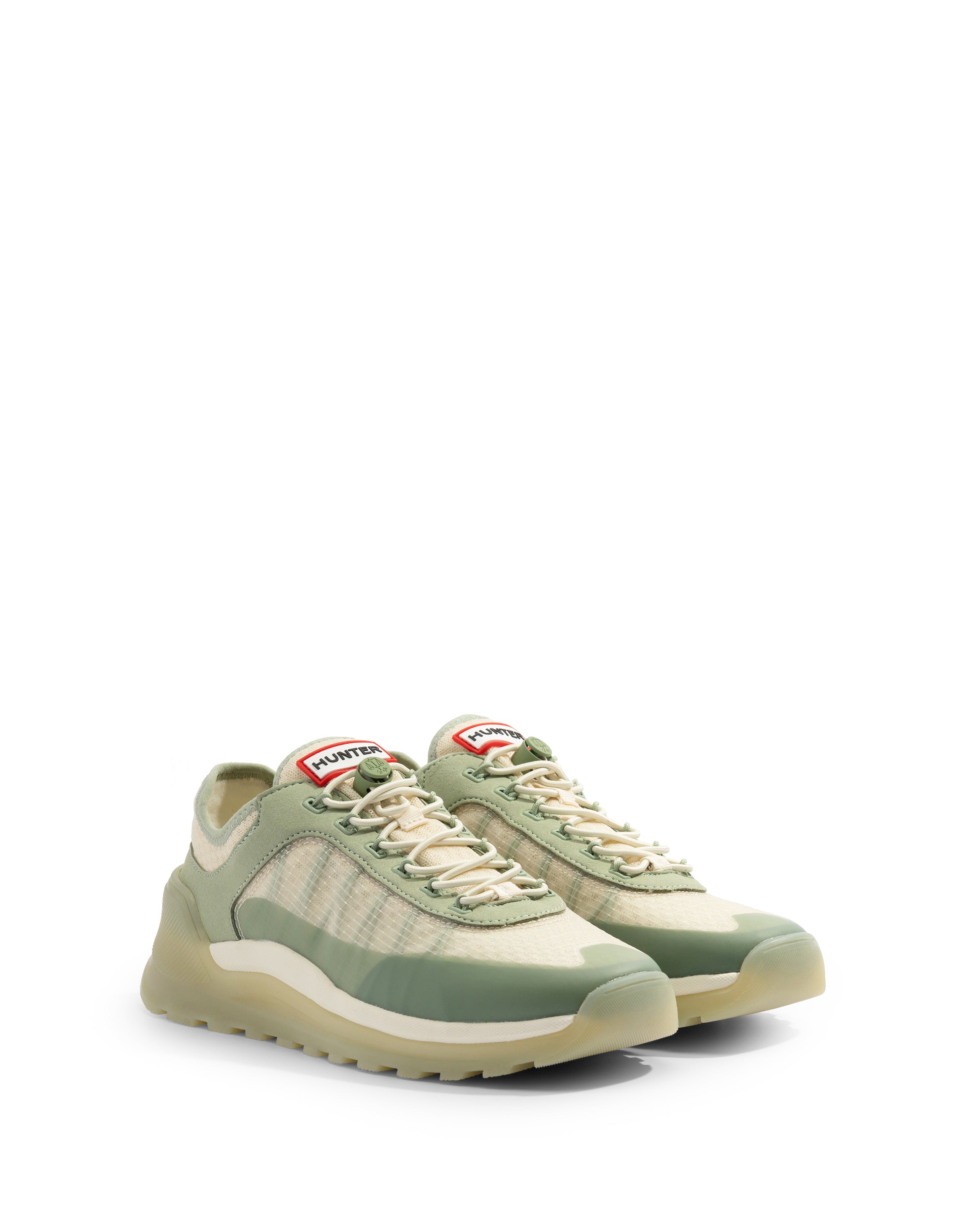 レディース トラベル スニーカー - シェイデッドホワイト / グラムグリーン