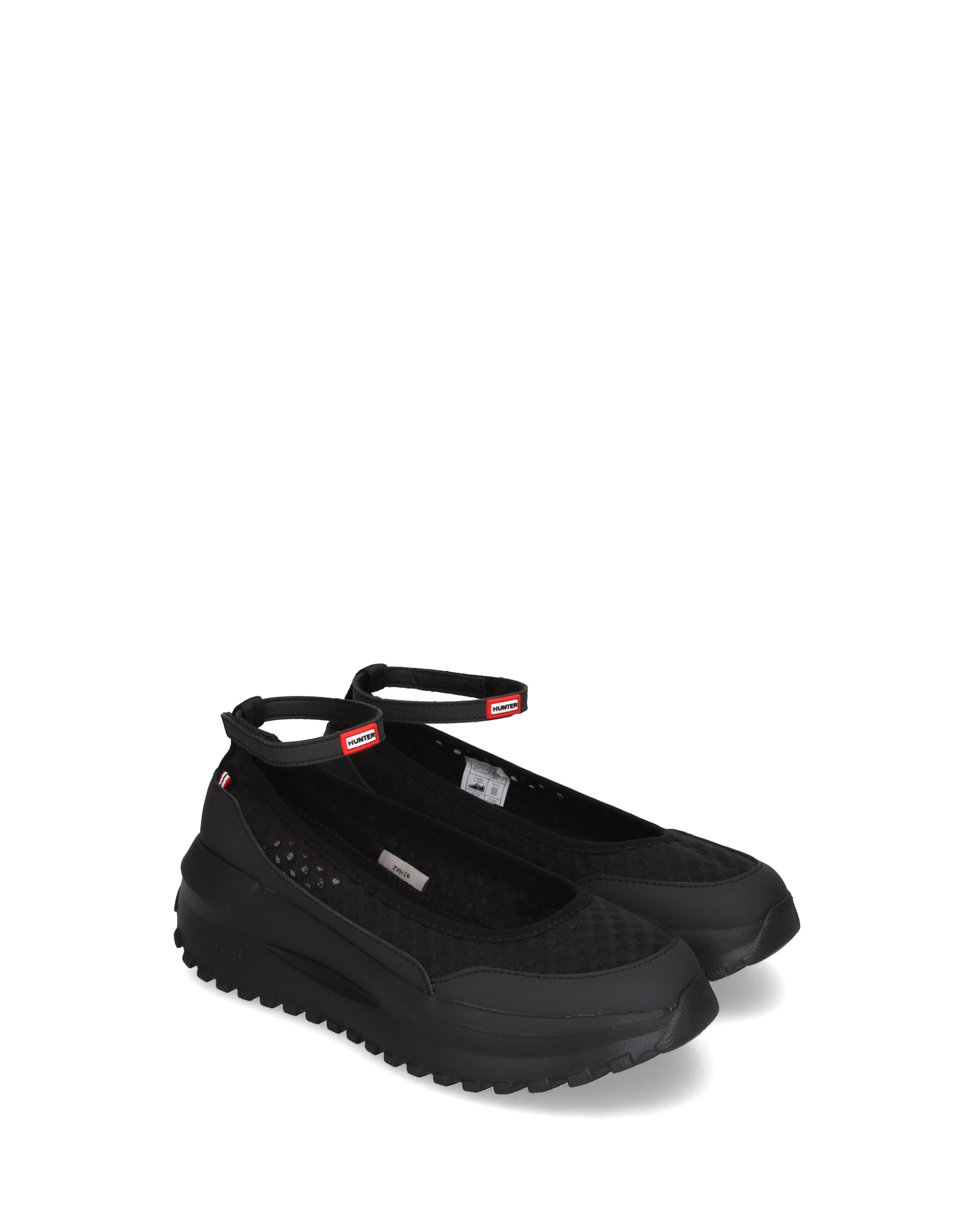 レディース トラベル フロー メッシュ バレリーナ - ブラック