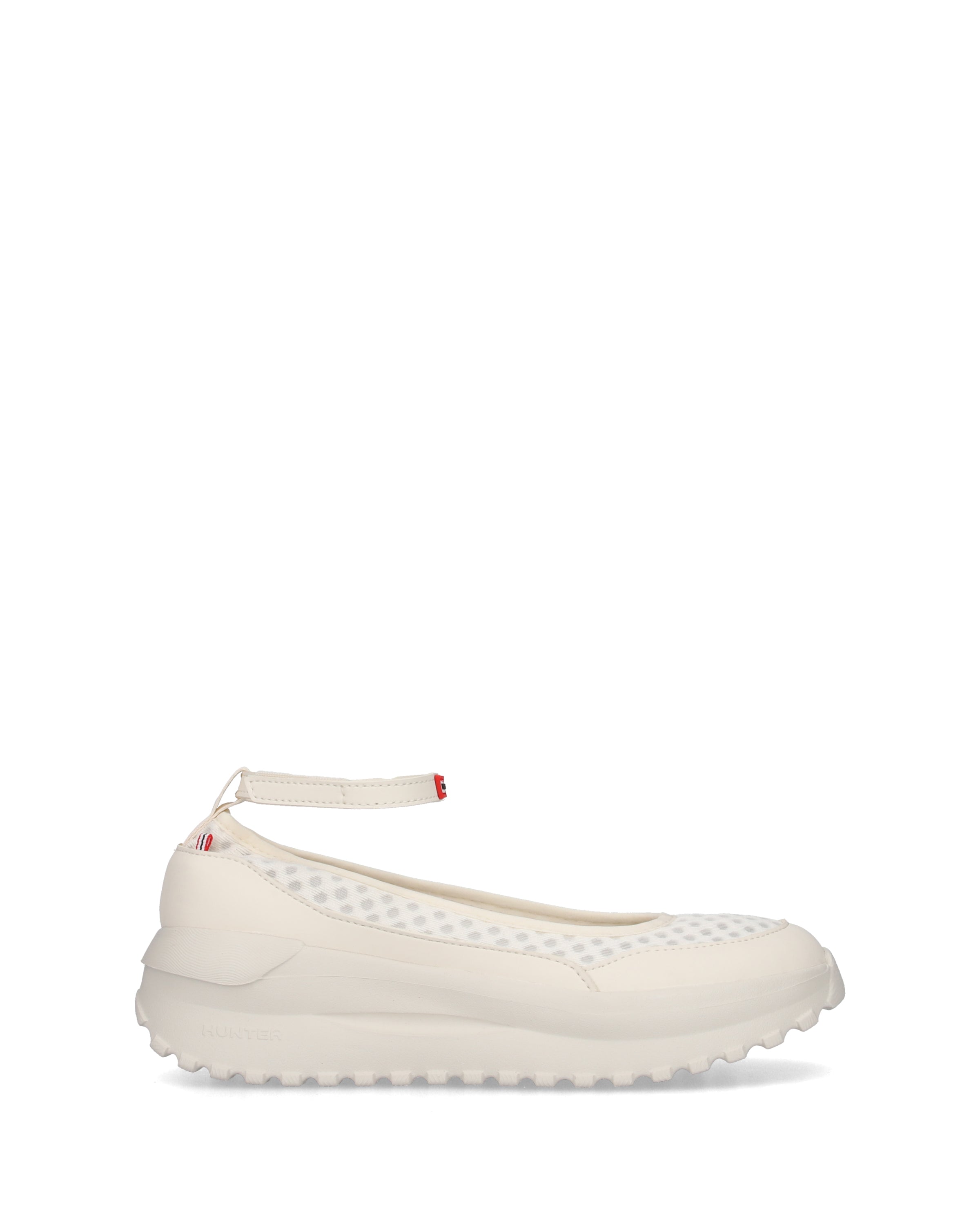 レディース トラベル フロー メッシュ バレリーナ - ホワイトウィロー