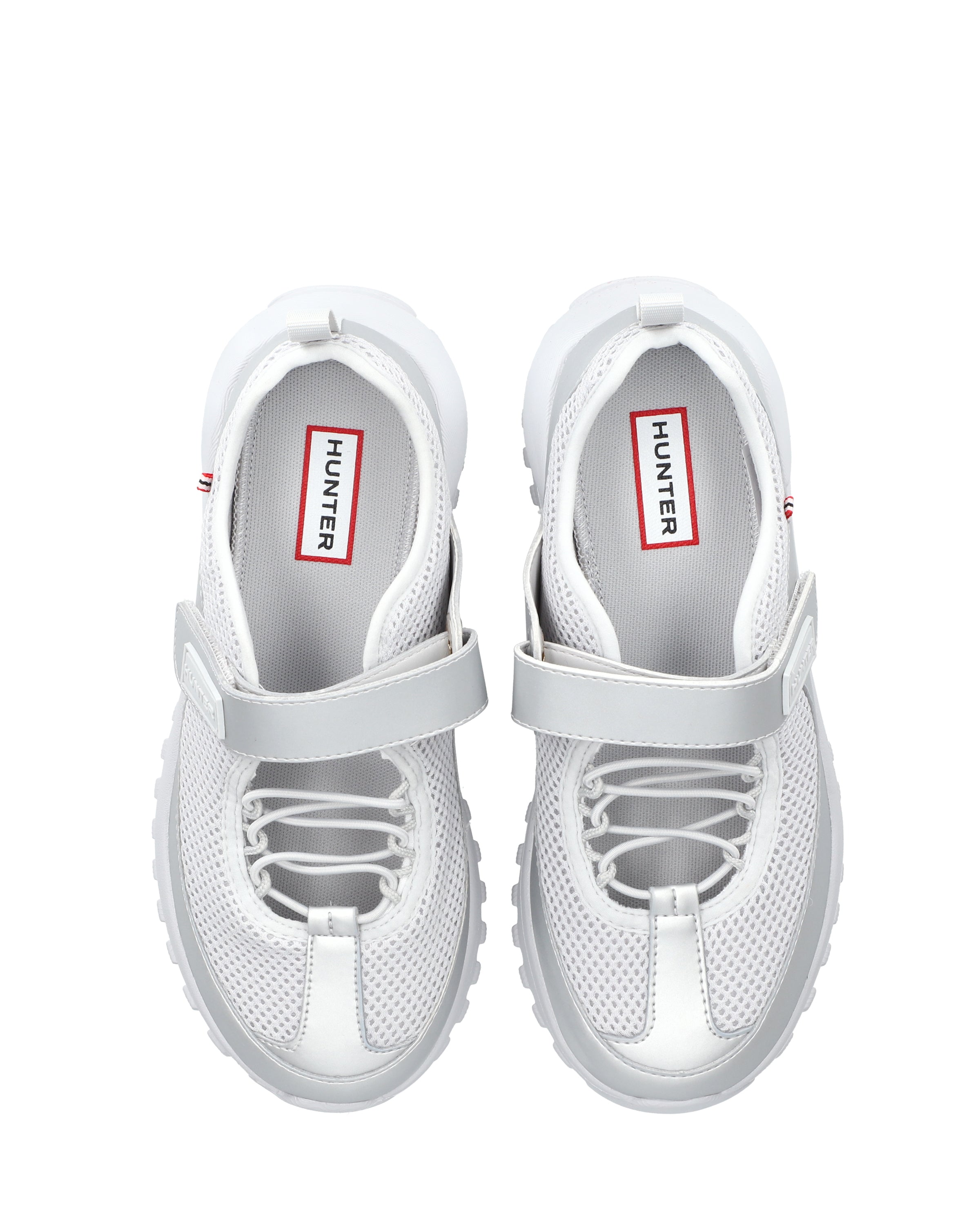 レディース トラベル フロー スポーティ メリージェーン トレーナー - パッター グレー/シルバー