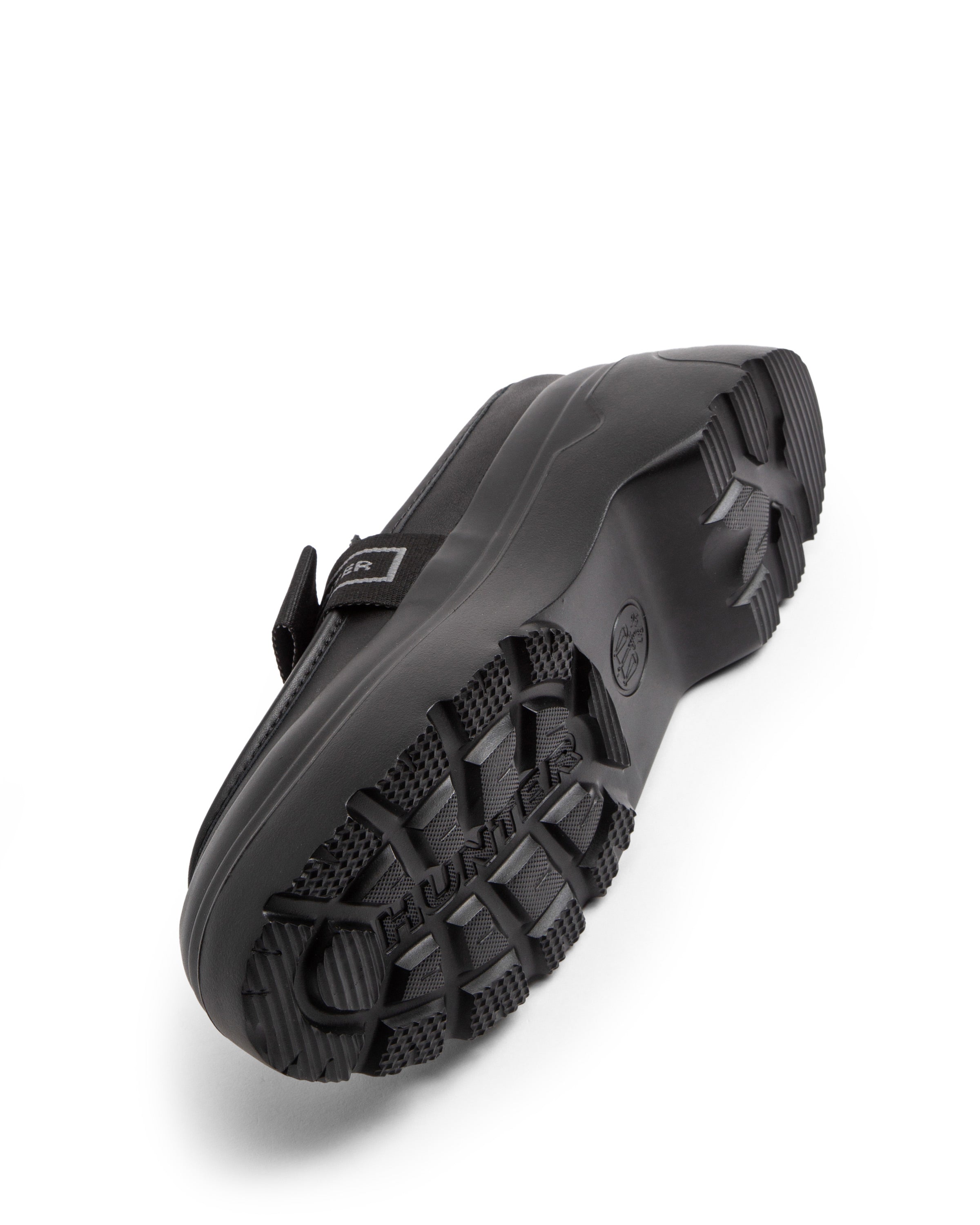 リファインド エクスプローラー フラットフォーム ボウ ローファー - ブラック