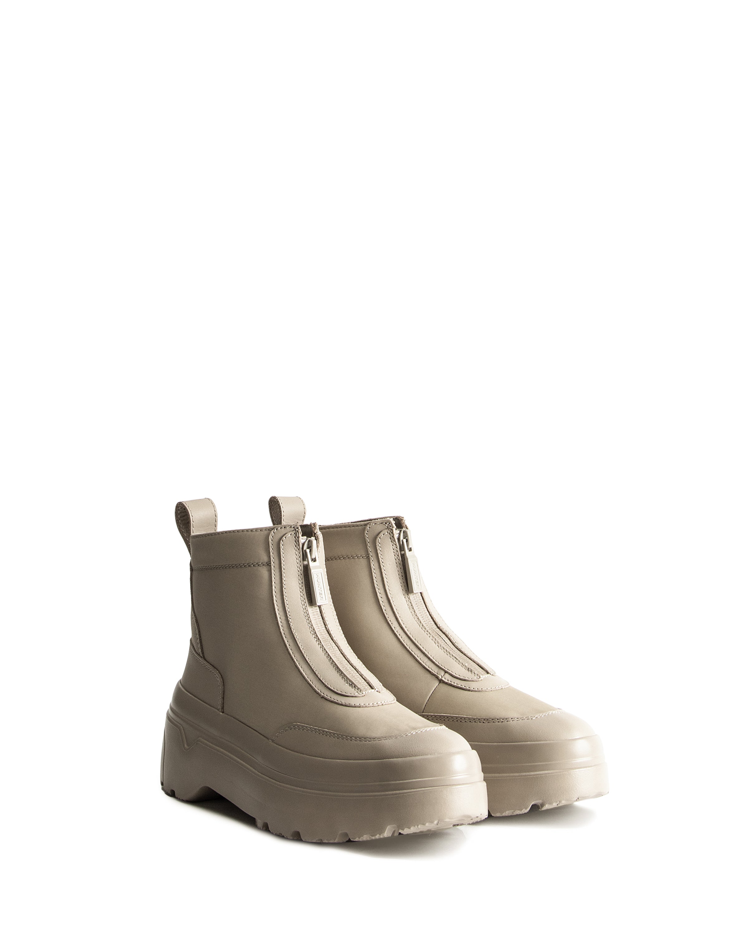 レディース エクスプローラー アンクル ジップ フラットフォームブーツ - アロイ