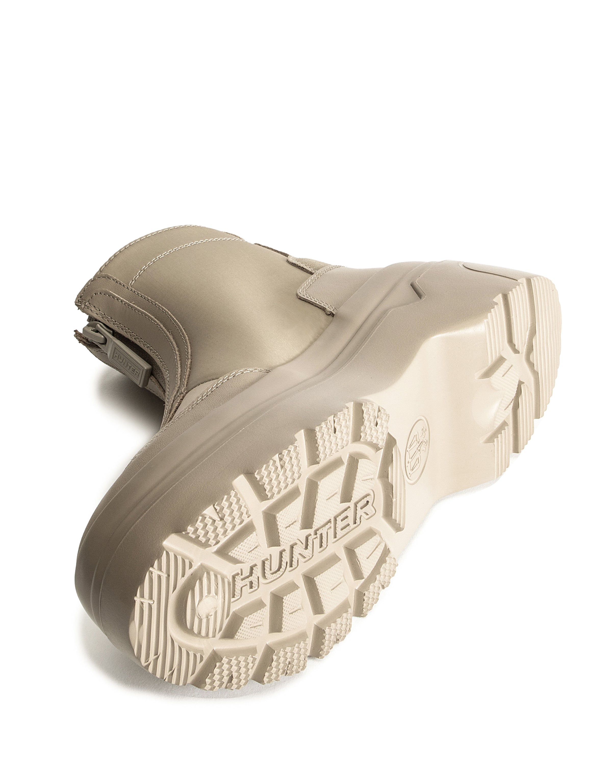 レディース エクスプローラー アンクル ジップ フラットフォームブーツ - アロイ