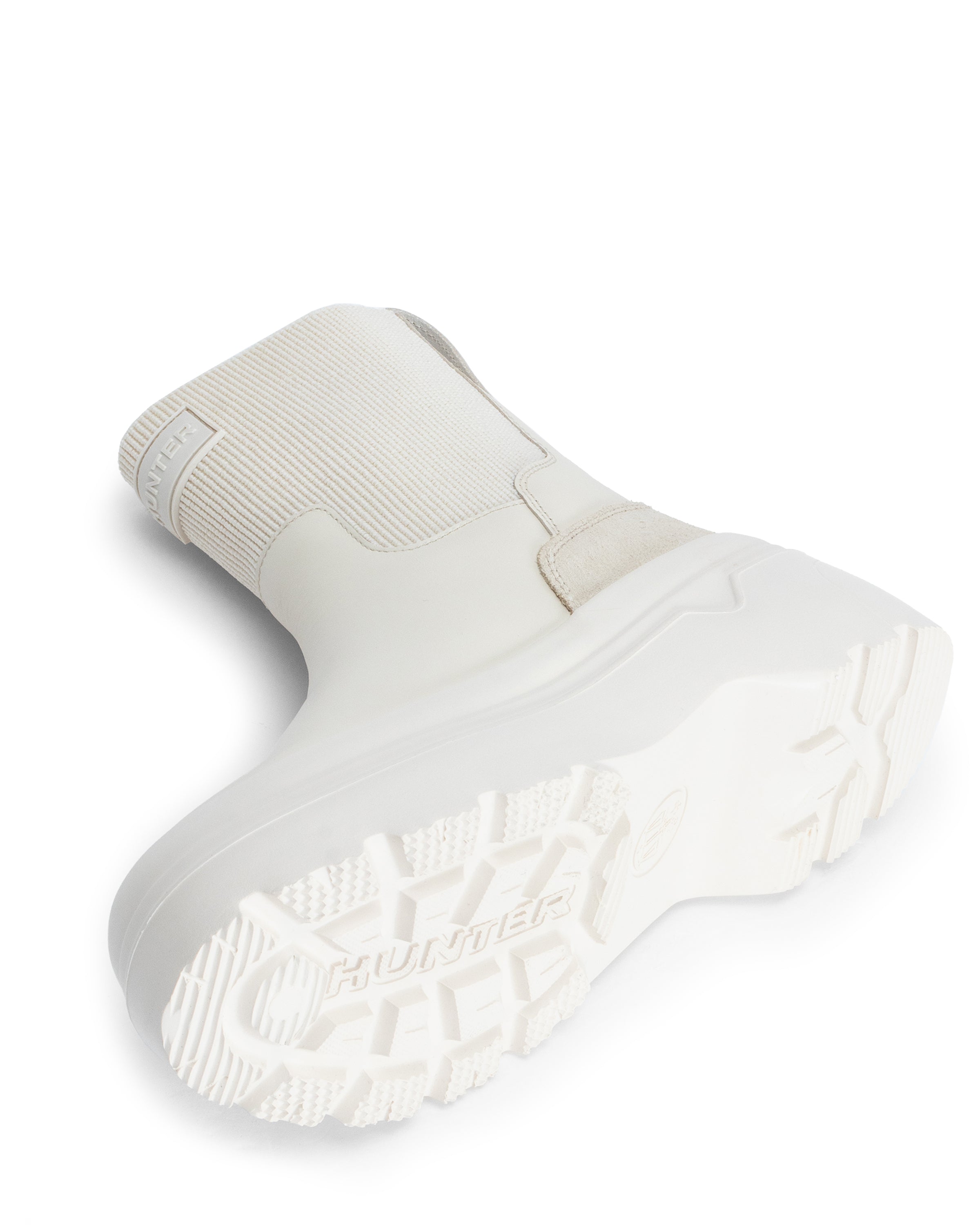 レディース エクスプローラー チェルシー フラットフォームブーツ - ホワイトウィロー