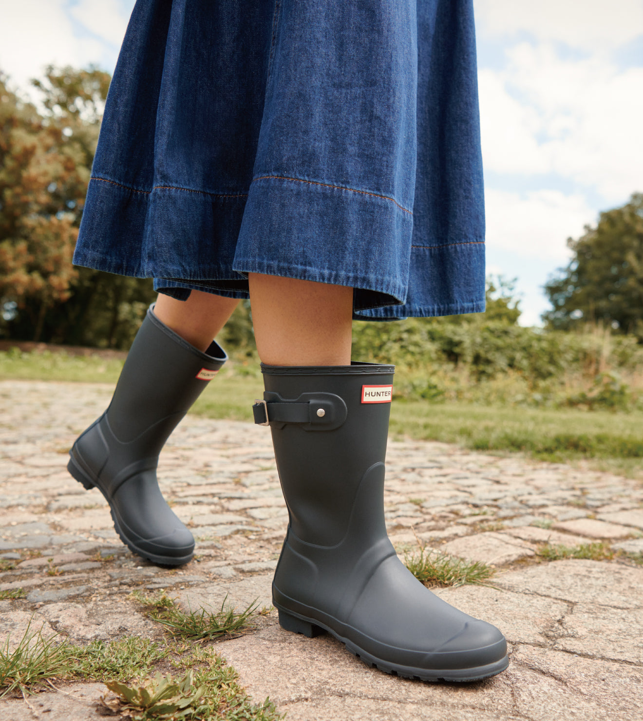 Women's Original Short Rain Boots - Navy