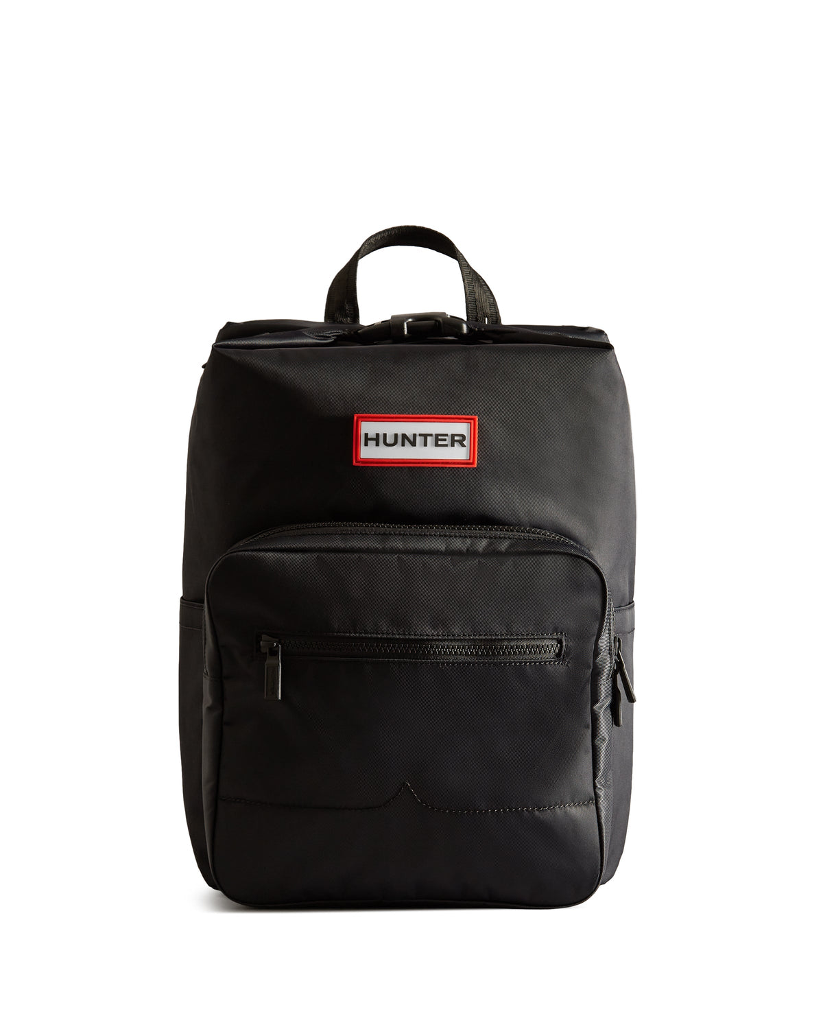 Black Kin Rucksack Kin Clip Nylon Backpack Black at Olivia Quinn blog