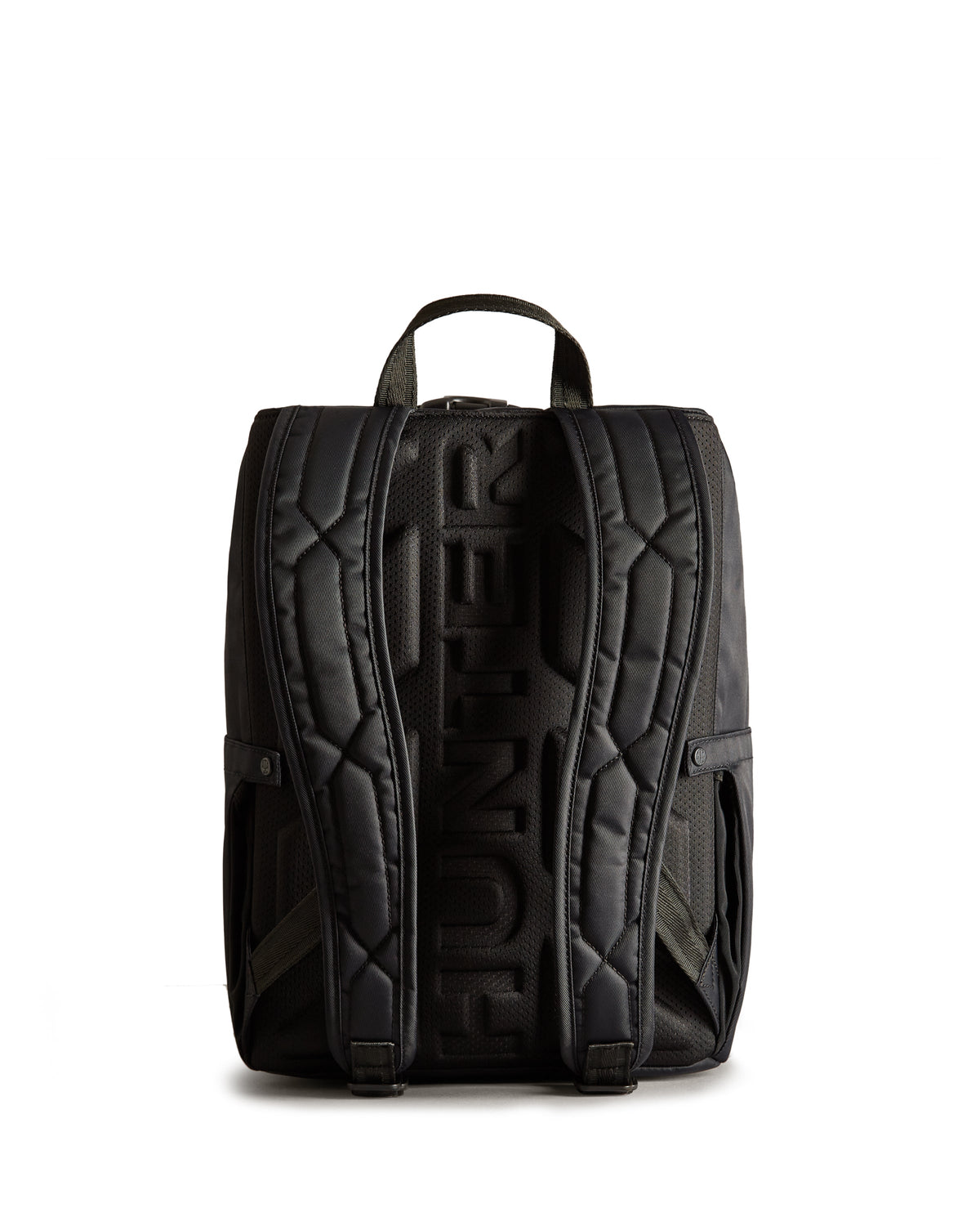 Black Kin Rucksack Kin Clip Nylon Backpack Black at Olivia Quinn blog