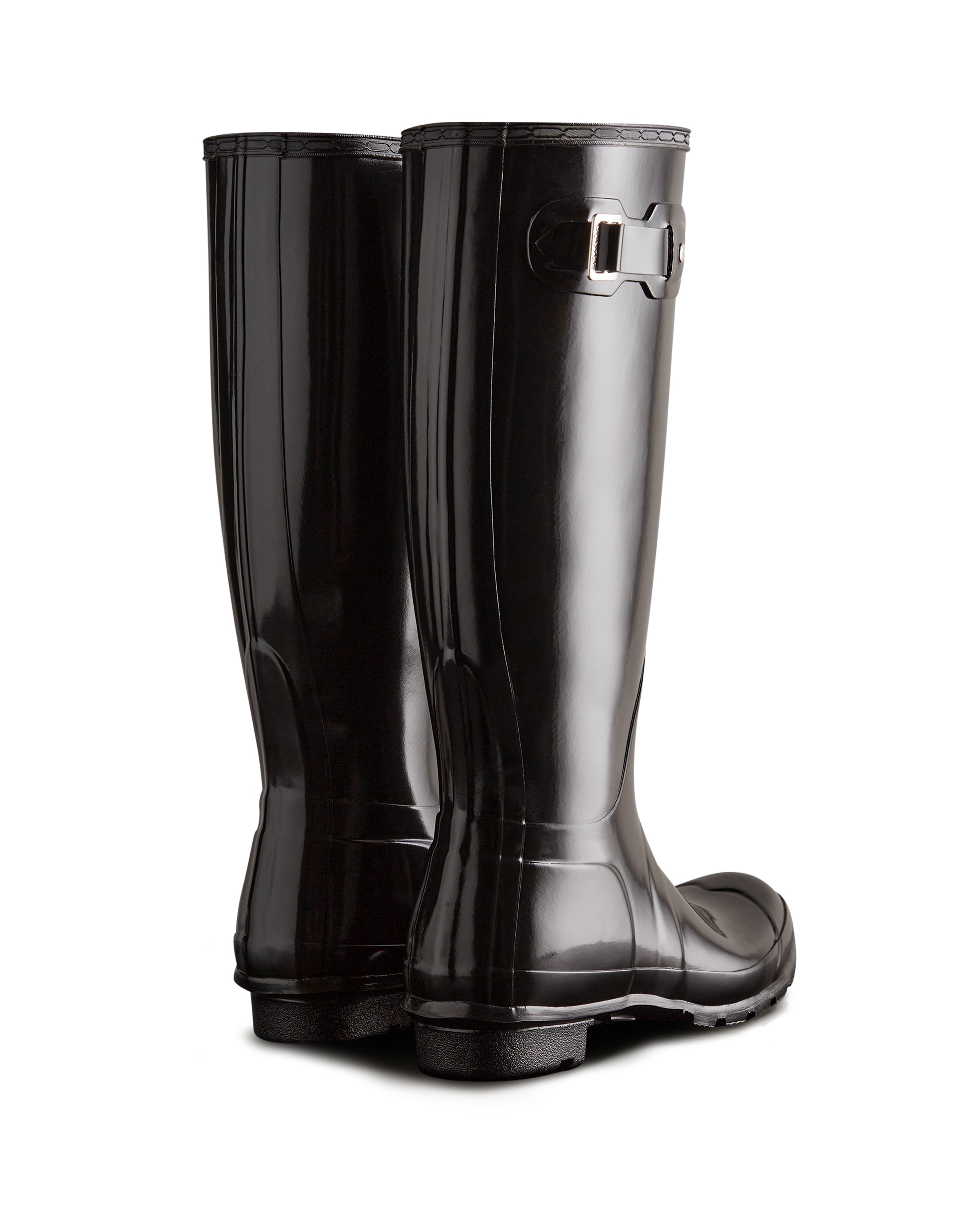 Original Tall Gloss Rain Boots - Black