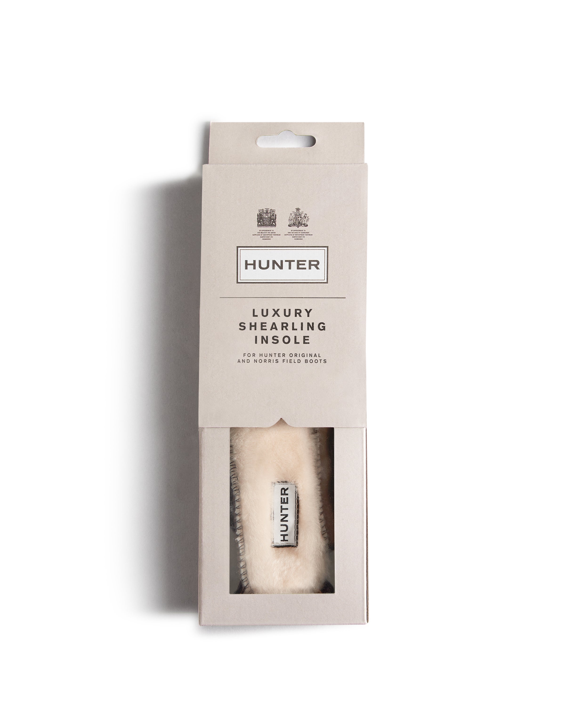 Luxury Shearling Insole - Natural